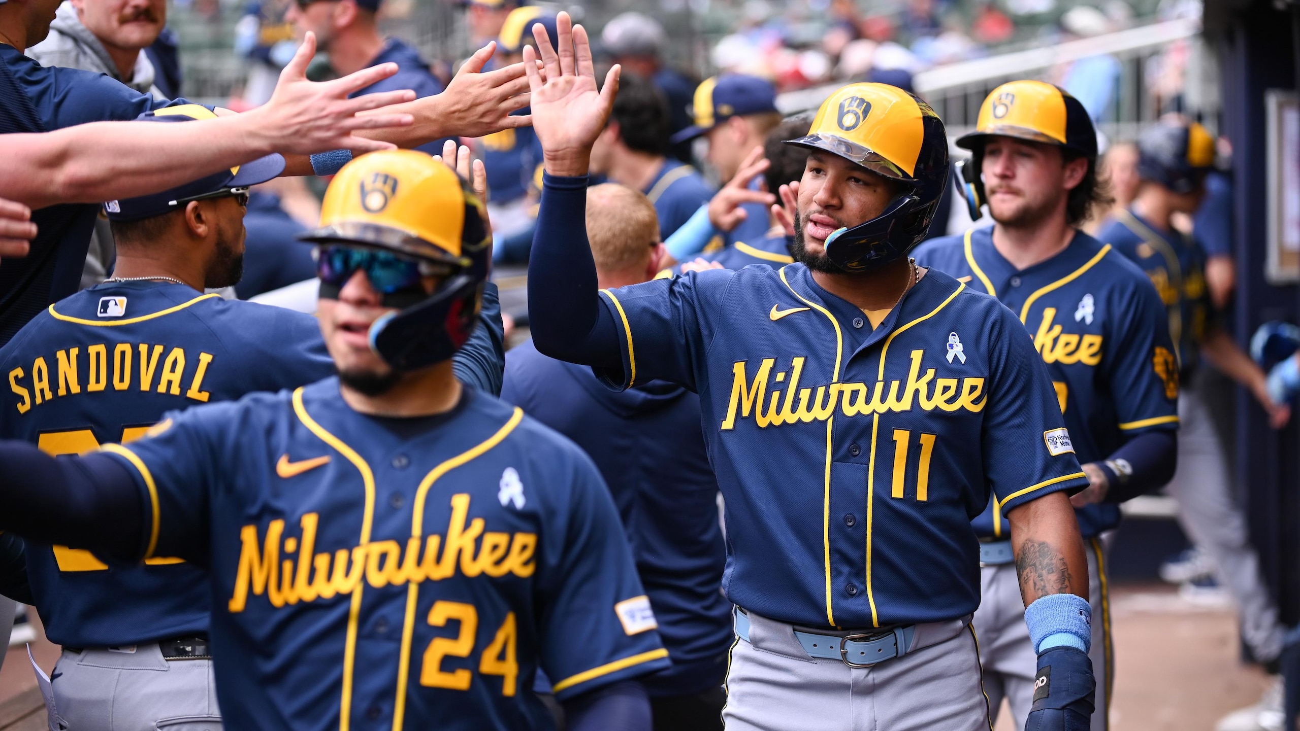 Milwaukee Brewers v. Atlanta Braves