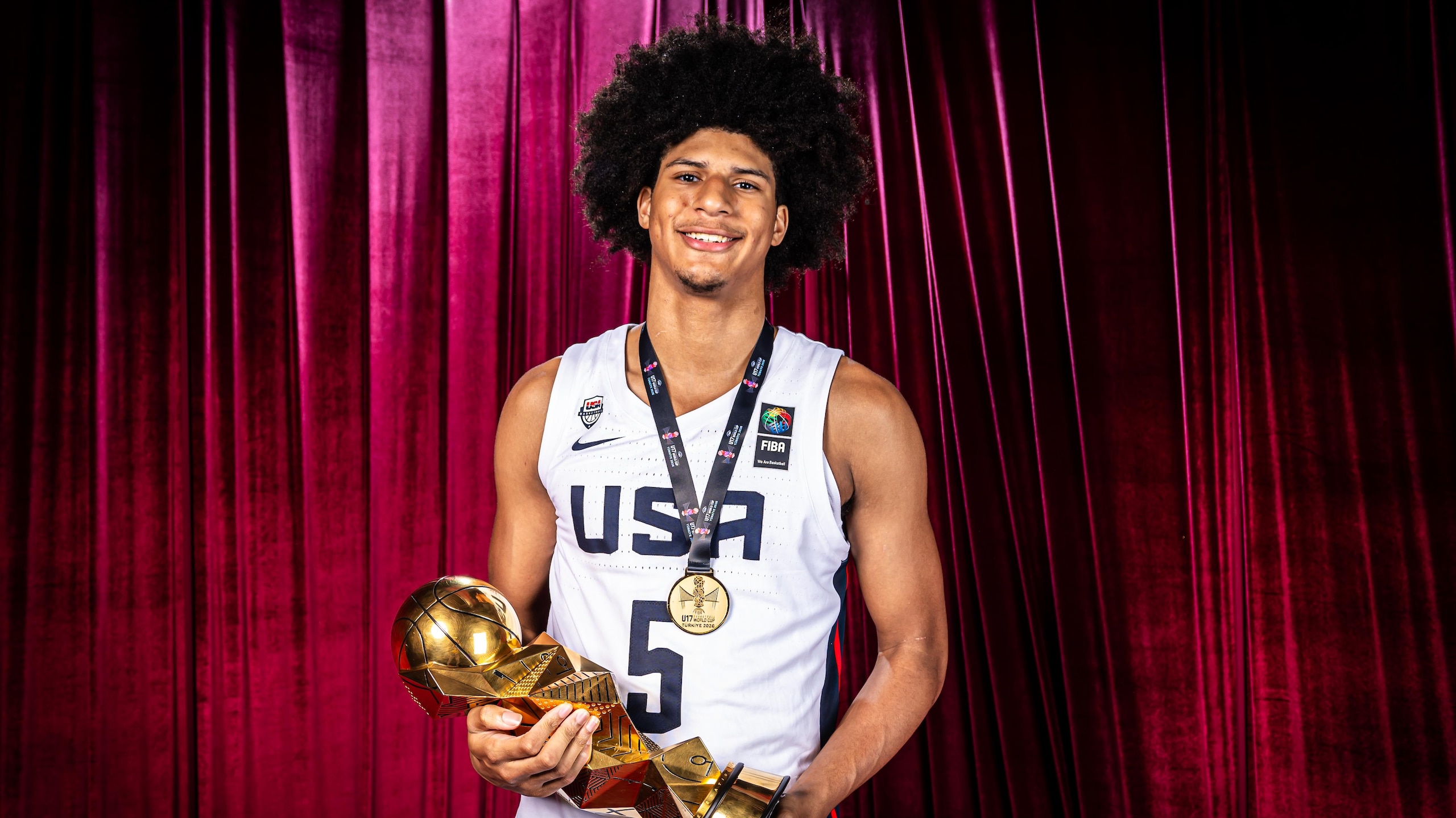 United States - Champion's Photoshoot - FIBA U17 Basketball World Cup 2026 United States - Champion's Photoshoot - FIBA U17 Basketball World Cup 2026