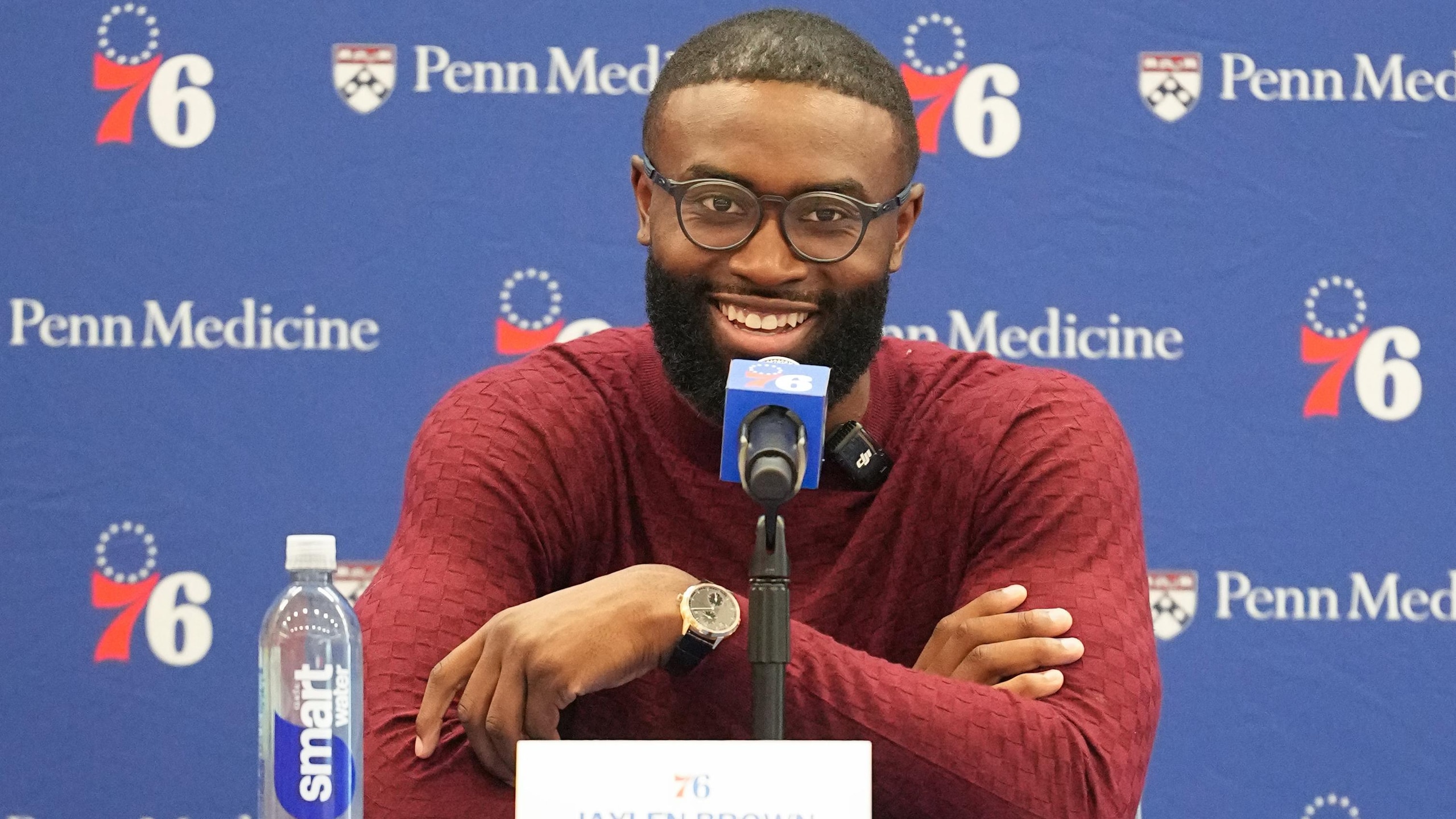 Philadelphia 76ers Introduce Jaylen Brown