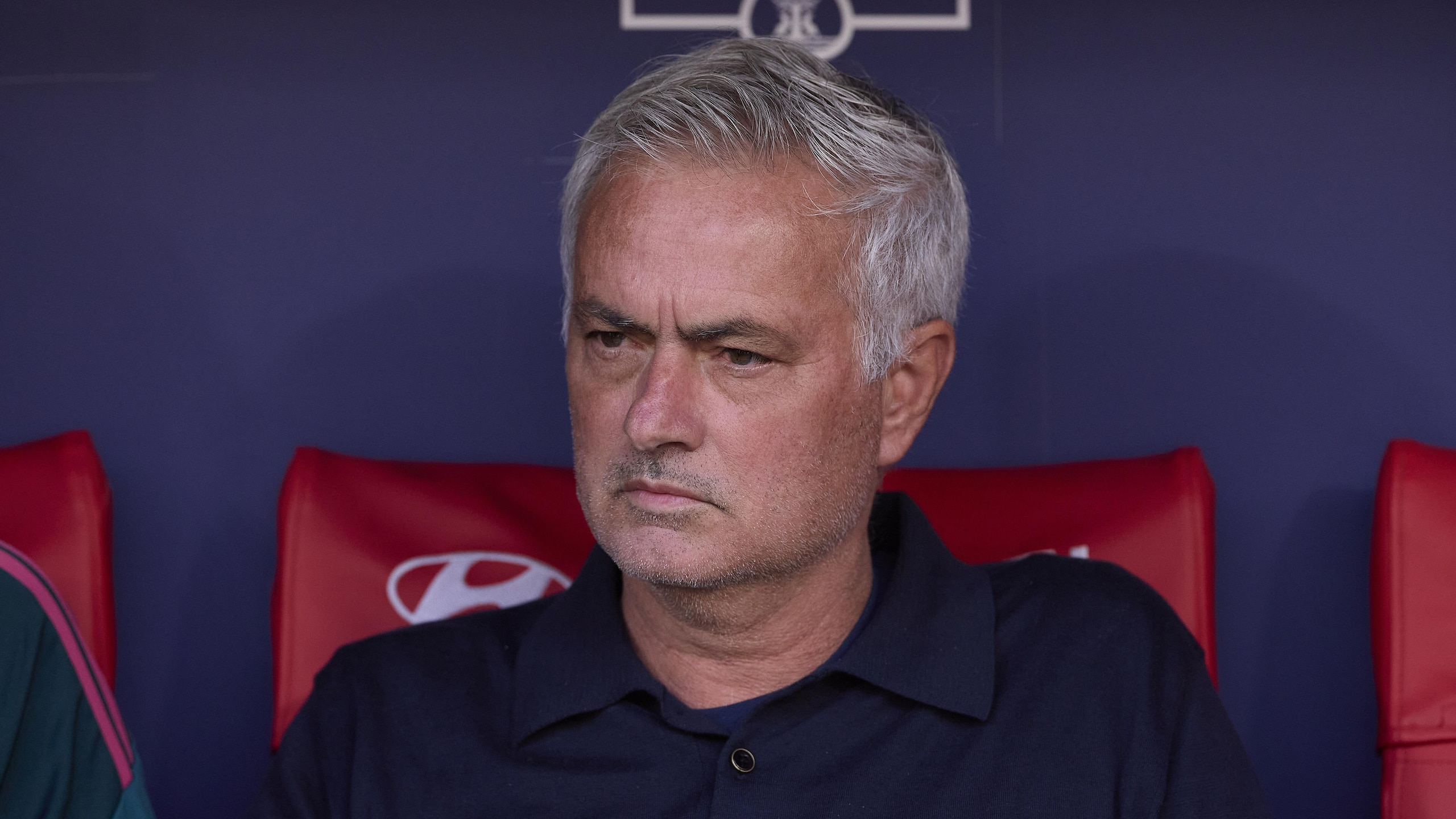 Coach Jose Mourinho (Real Madrid CF) looks on prior to the