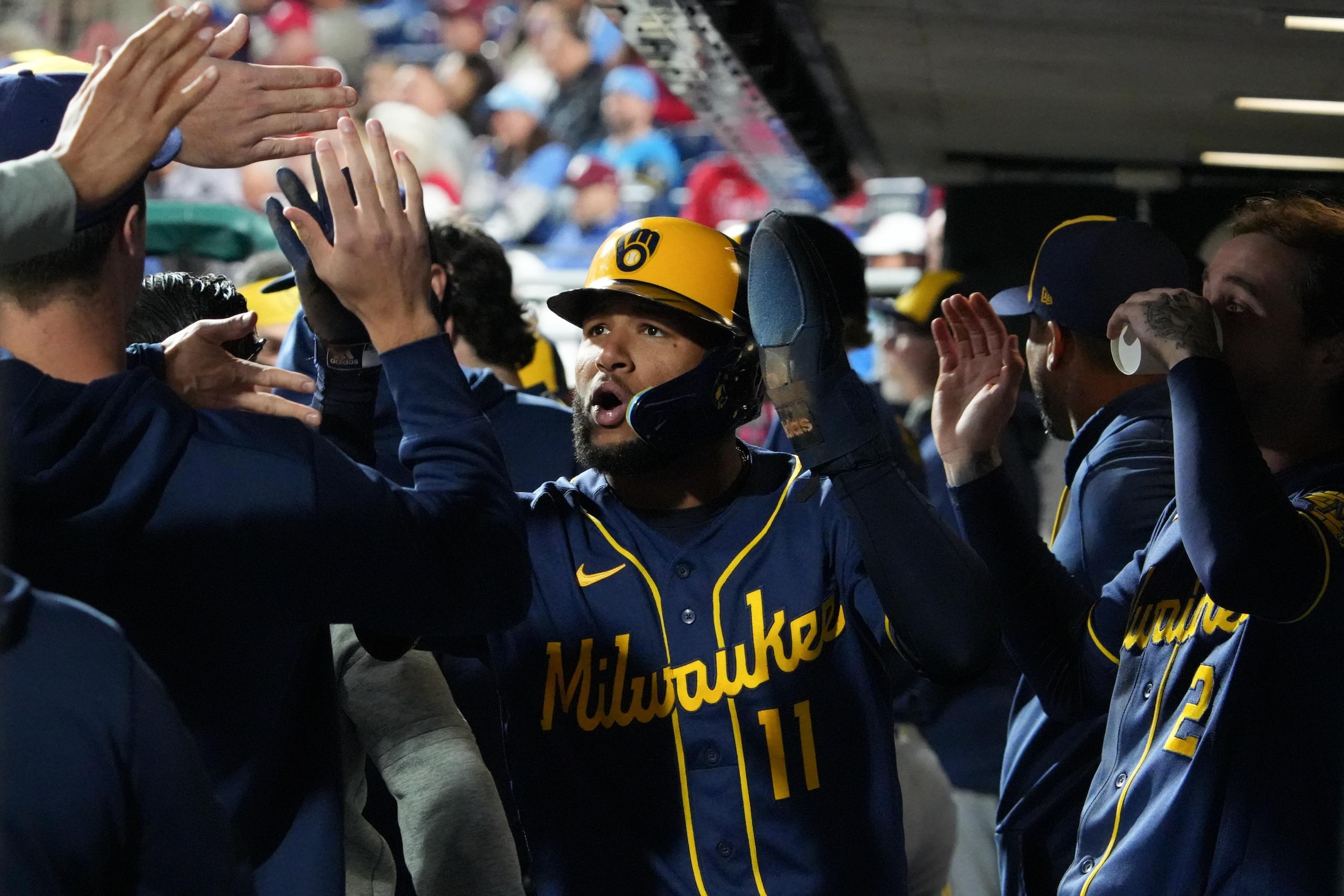 Milwaukee Brewers v. Philadelphia Phillies
