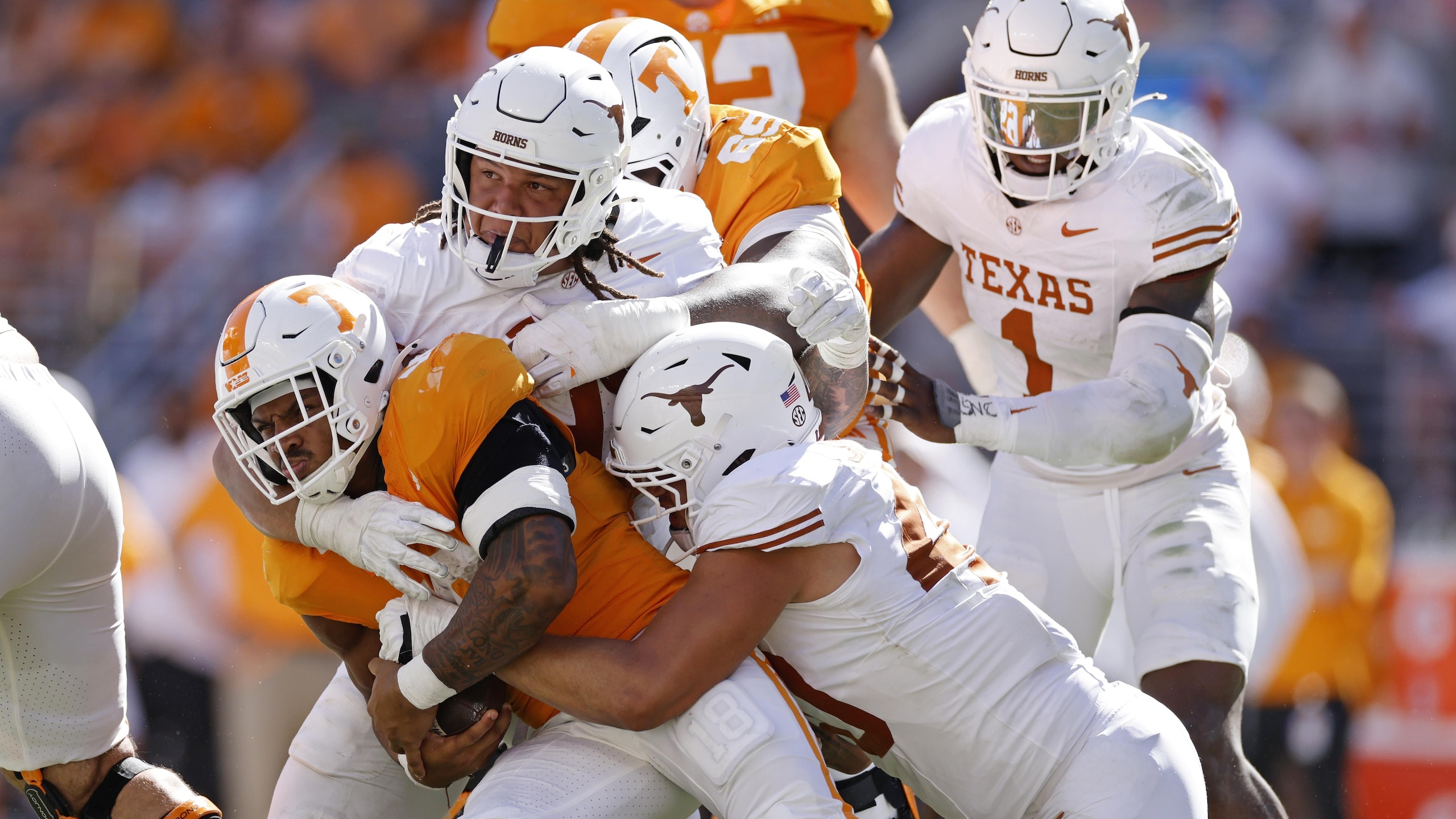 COLLEGE FOOTBALL: SEP 26 Texas at Tennessee