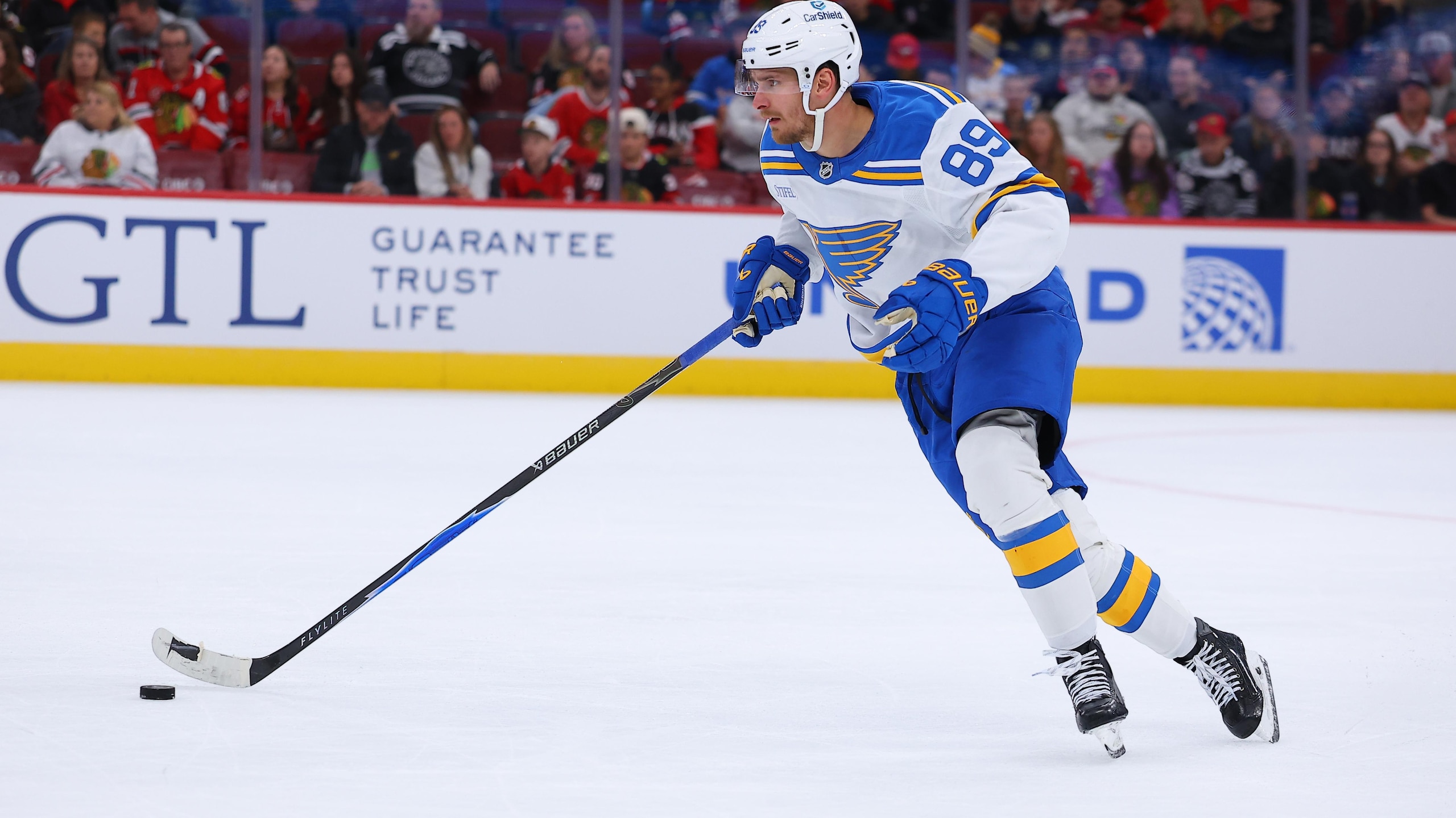 NHL: SEP 26 Preseason Blues at Blackhawks