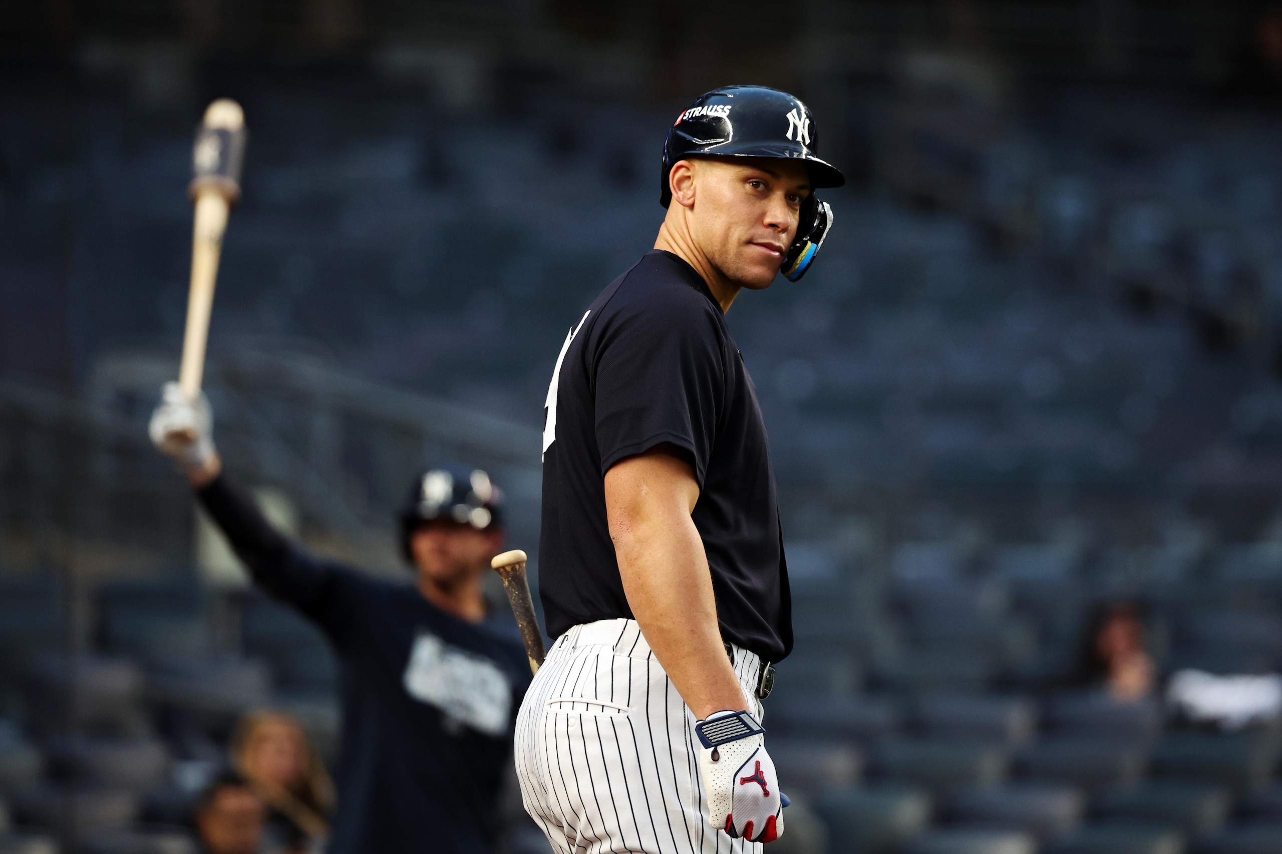 American League Wild Card Series: Boston Red Sox v New York Yankees - Workout
