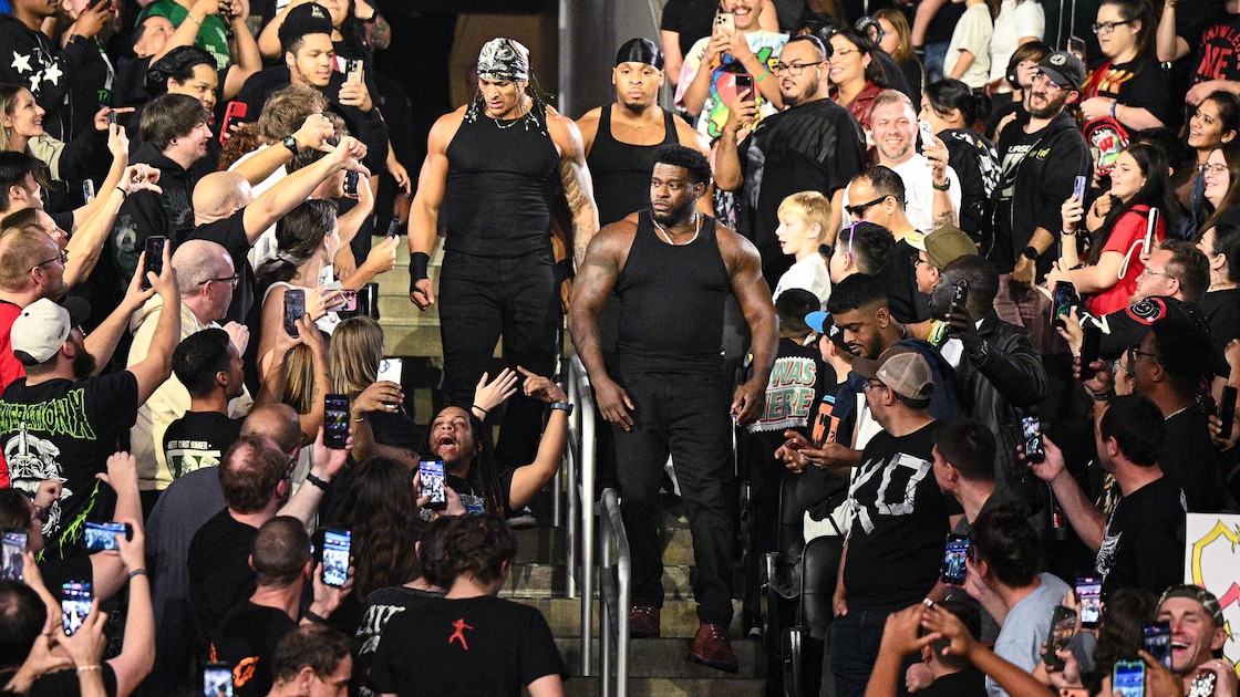 Royce Keys and the 946 stable challenge WWE's Bloodline