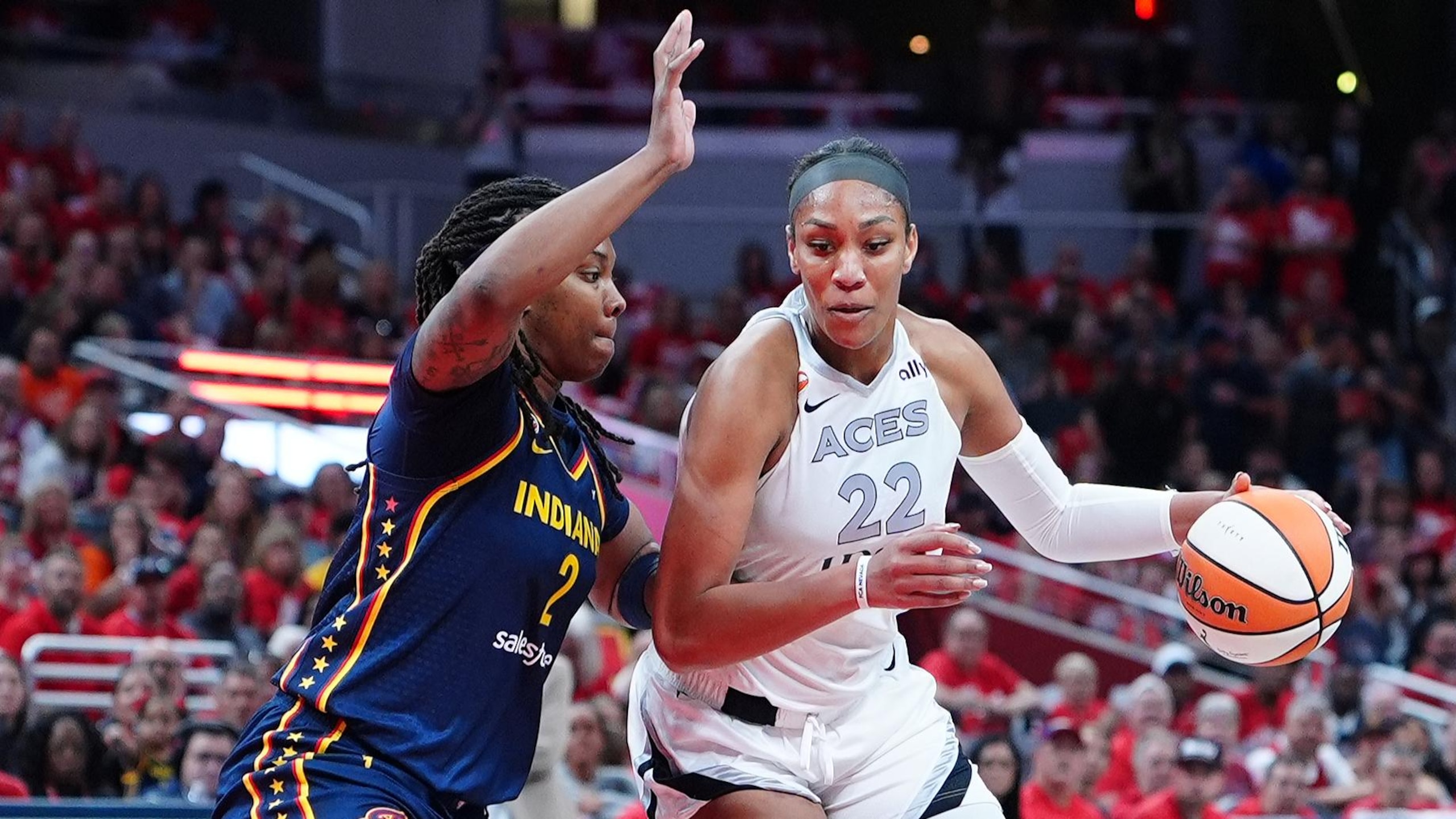 WNBA: SEP 29 Las Vegas Aces at Indiana Fever WNBA: SEP 29 Las Vegas Aces at Indiana Fever