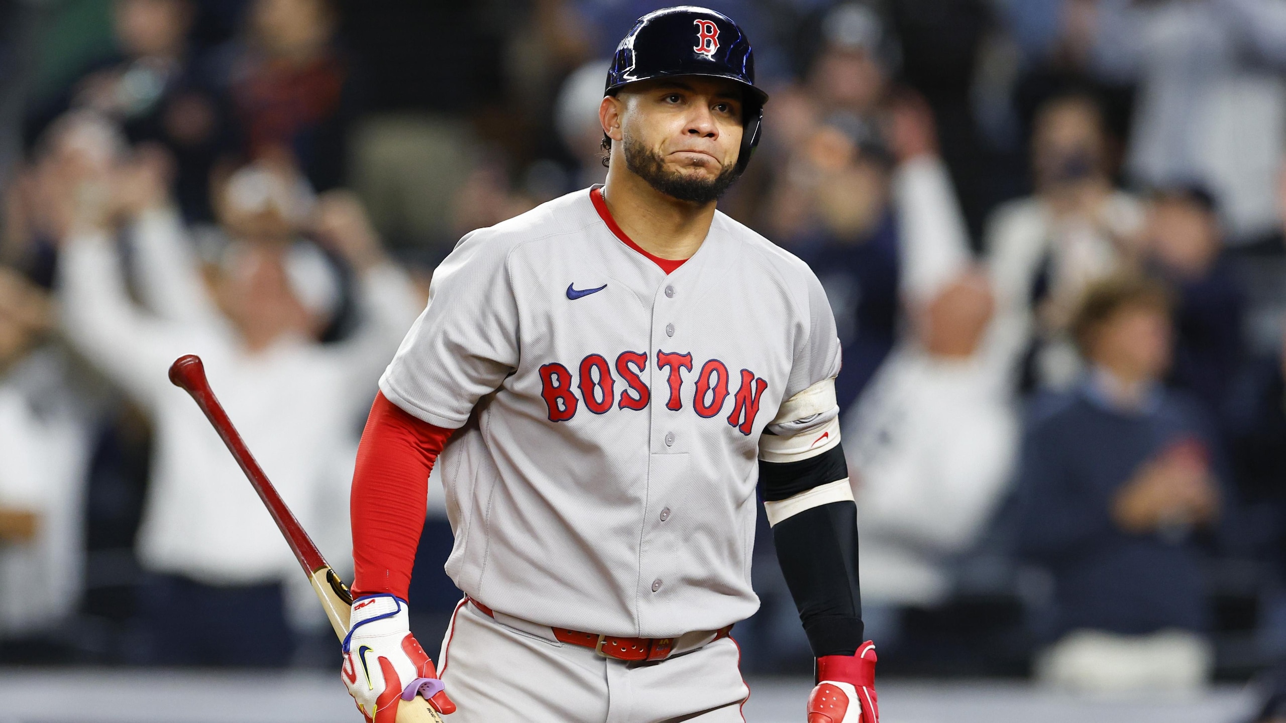 Red Sox' season returns to the brink as Yankees pull away to win AL Wild Card Series Game 1 in a rout