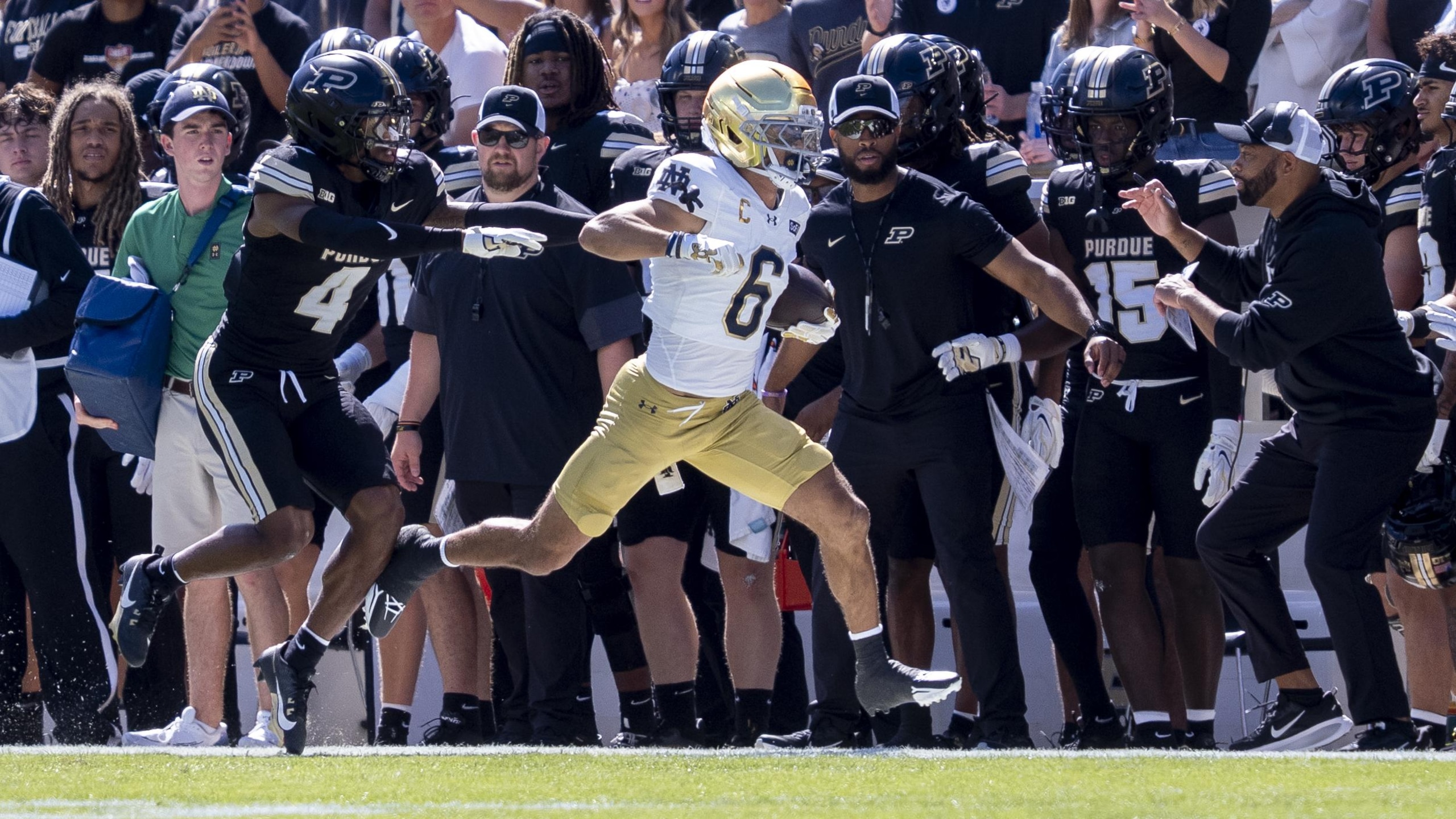 COLLEGE FOOTBALL: SEP 26 Notre Dame at Purdue