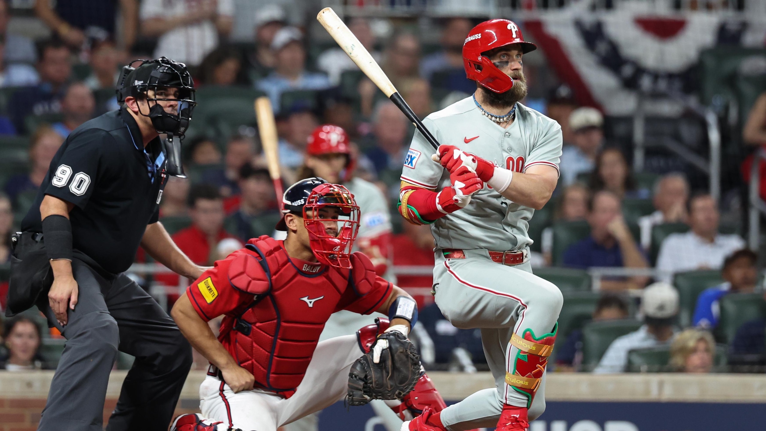 Wild Card Series - Philadelphia Phillies v Atlanta Braves - Game 3