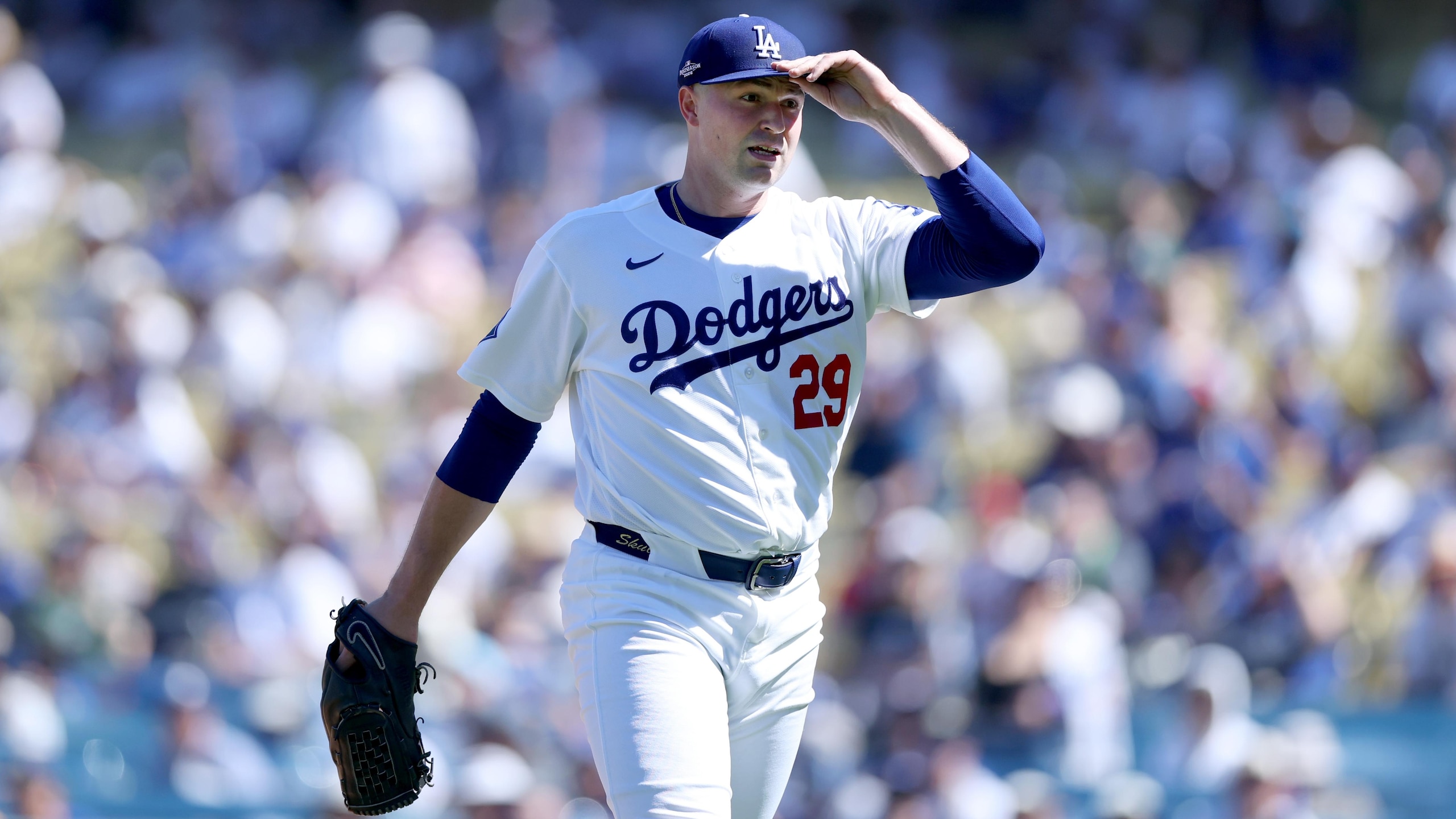 NLDS game 1: Dodgers v Braves