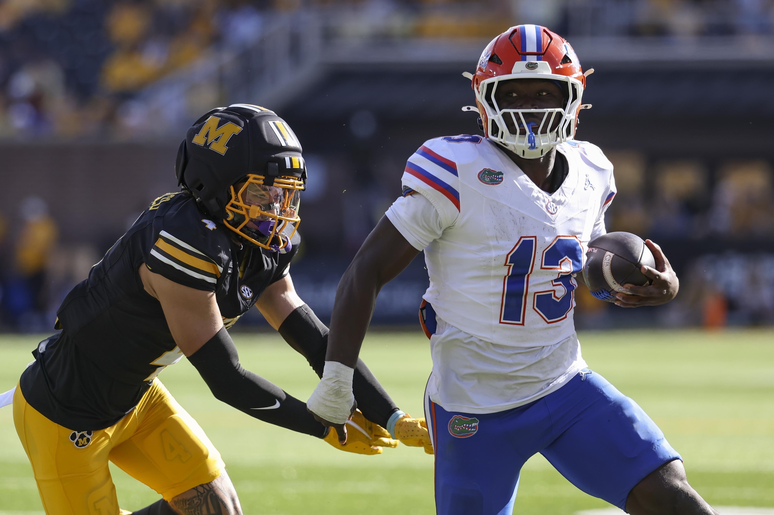 COLLEGE FOOTBALL: OCT 03 Florida at Missouri