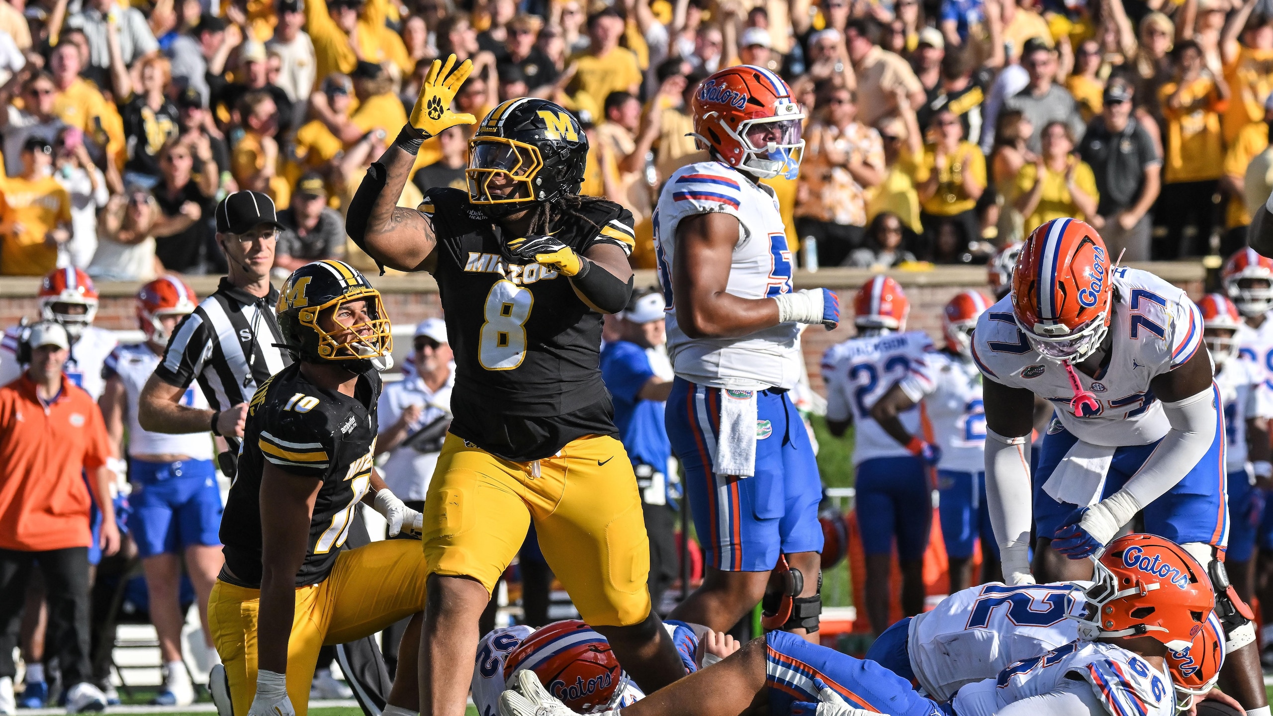 COLLEGE FOOTBALL: OCT 03 Florida at Missouri