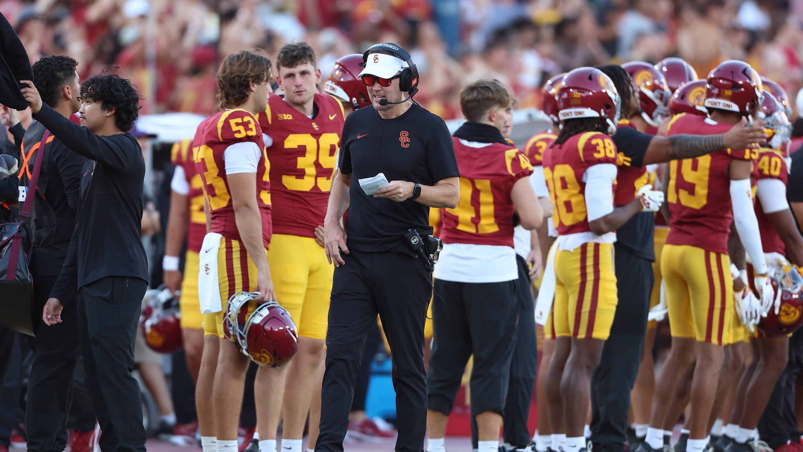 COLLEGE FOOTBALL: OCT 03 Washington at USC COLLEGE FOOTBALL: OCT 03 Washington at USC