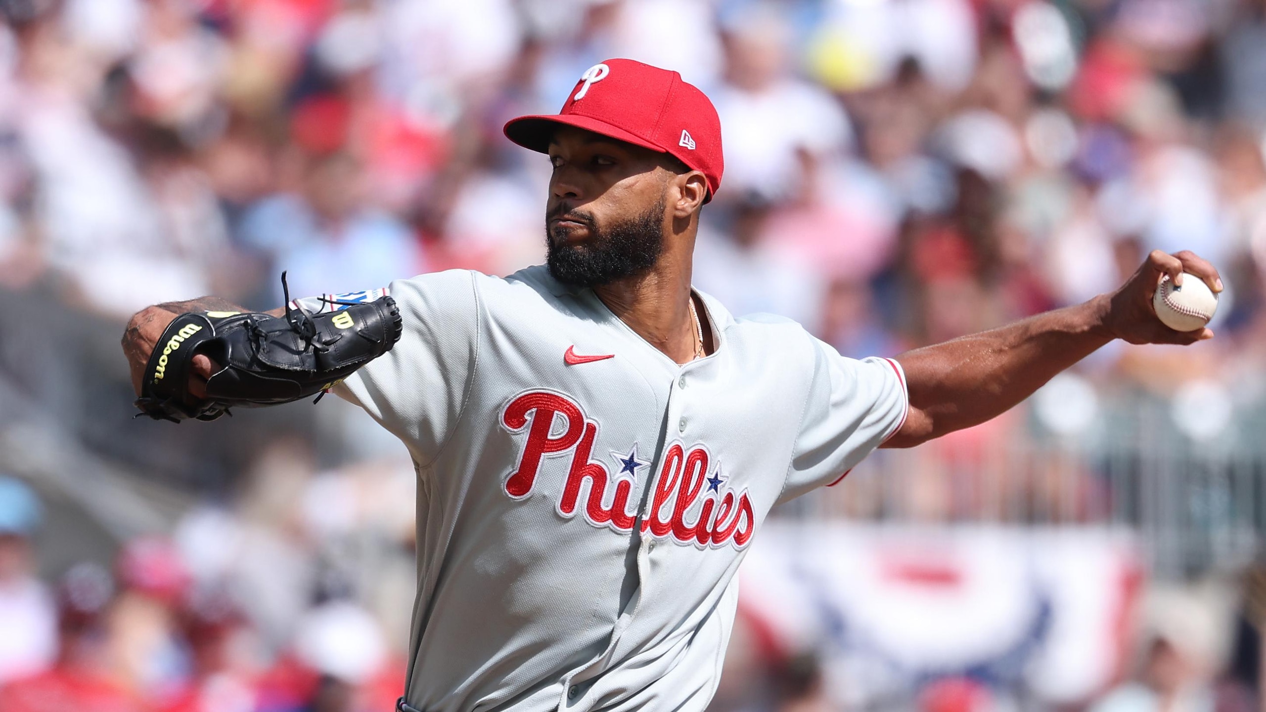 National League Wild Card Series: Philadelphia Phillies v Atlanta Braves - Game Two