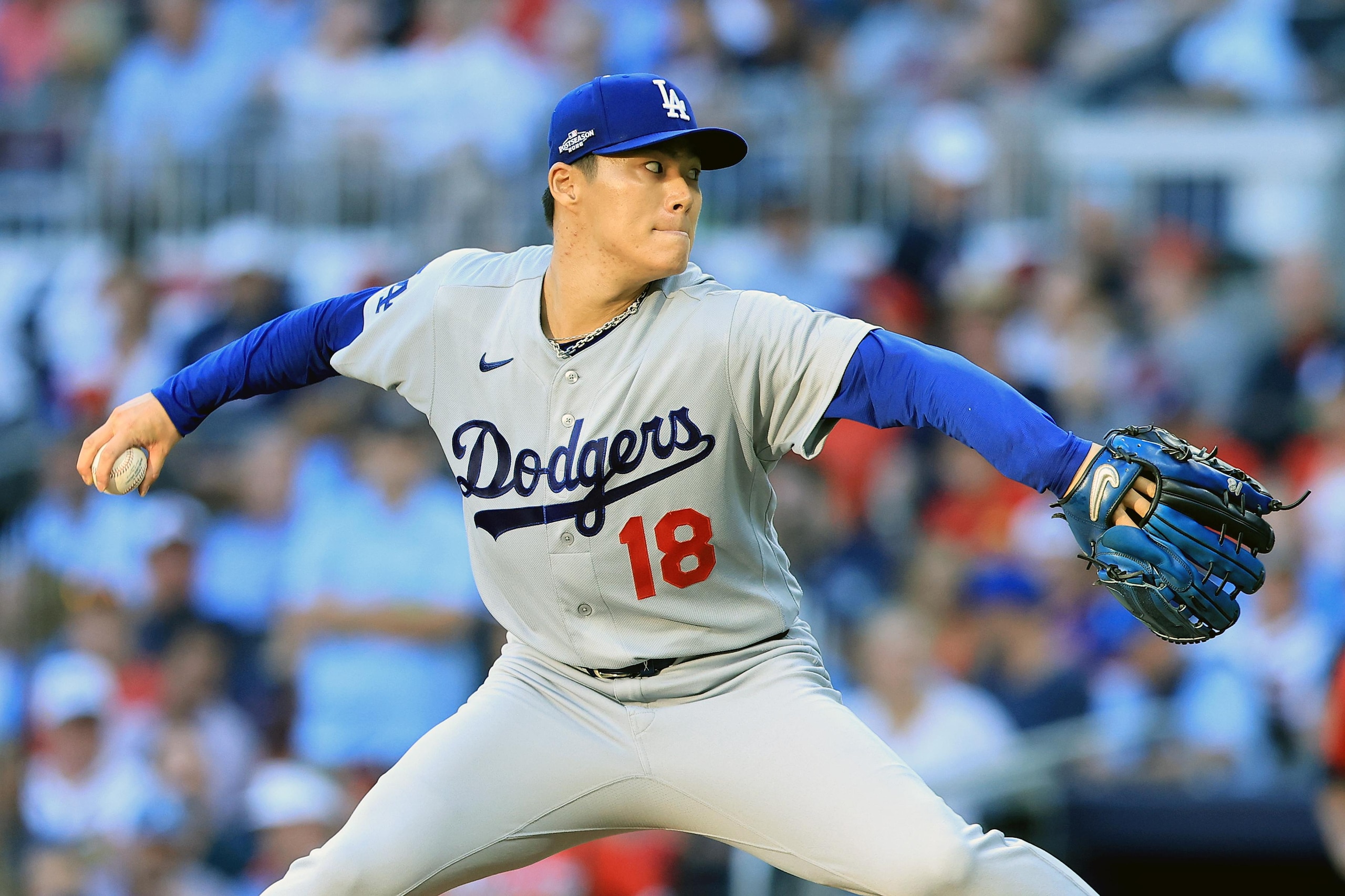 MLB: OCT 06 Dodgers at Braves MLB: OCT 06 Dodgers at Braves