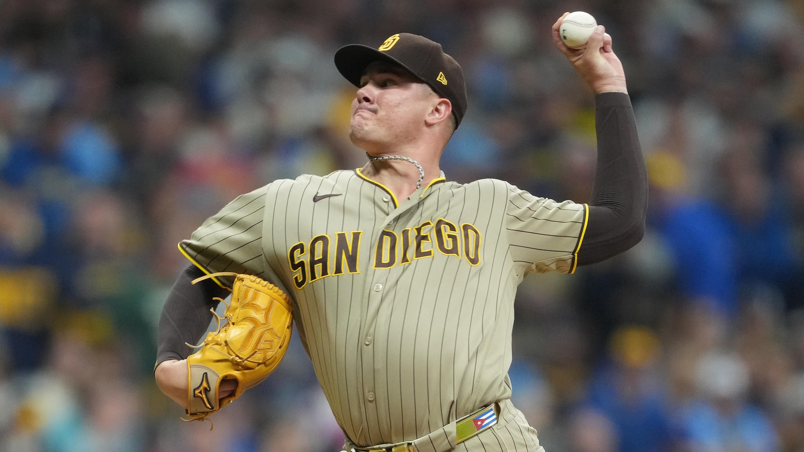 National League Division Series: San Diego Padres v Milwaukee Brewers - Game One National League Division Series: San Diego Padres v Milwaukee Brewers - Game One