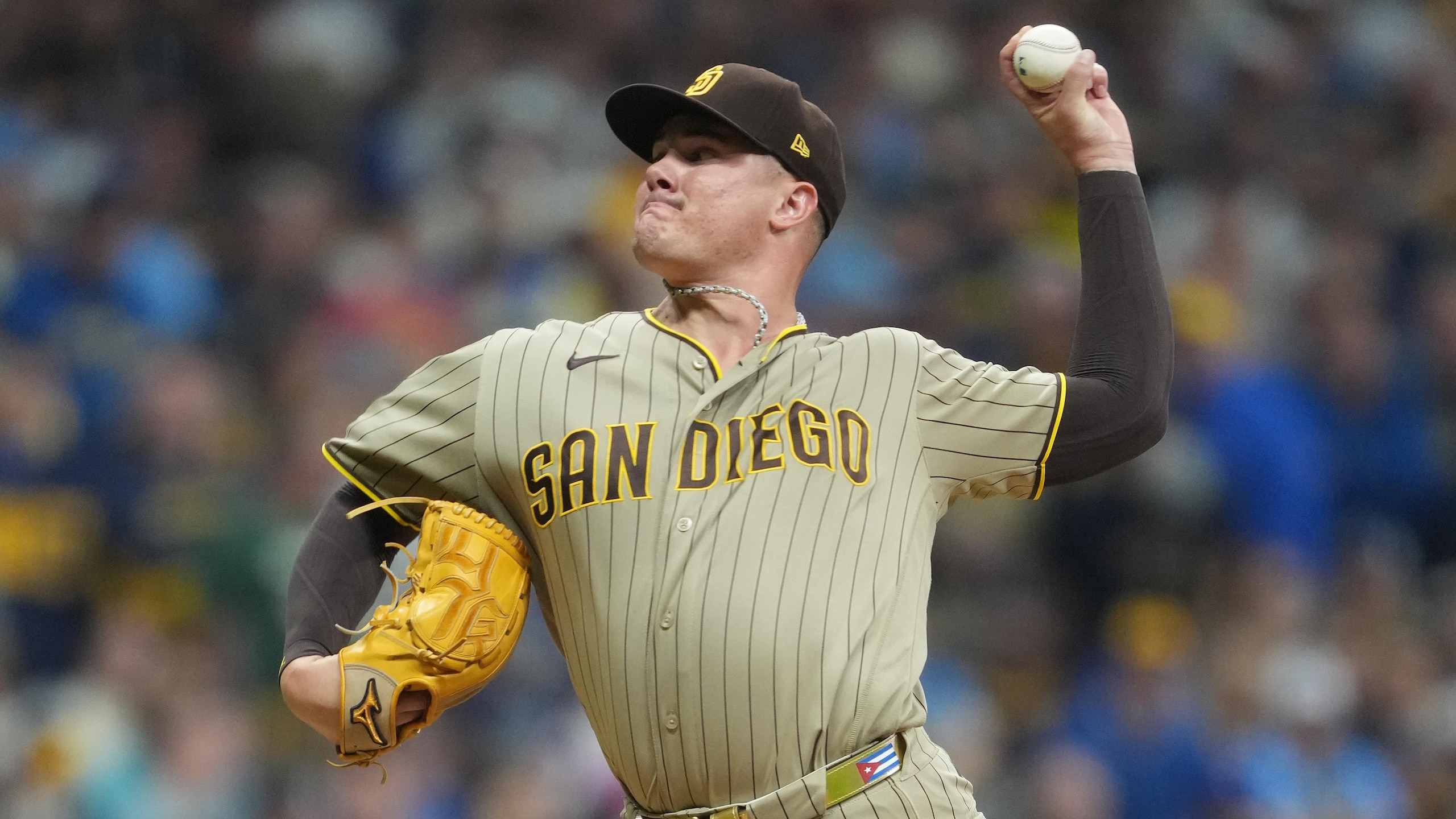 National League Division Series: San Diego Padres v Milwaukee Brewers - Game One National League Division Series: San Diego Padres v Milwaukee Brewers - Game One