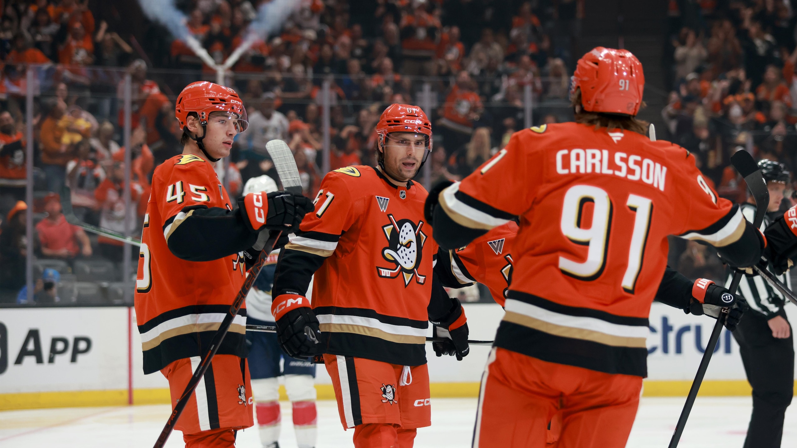 Florida Panthers v Anaheim Ducks