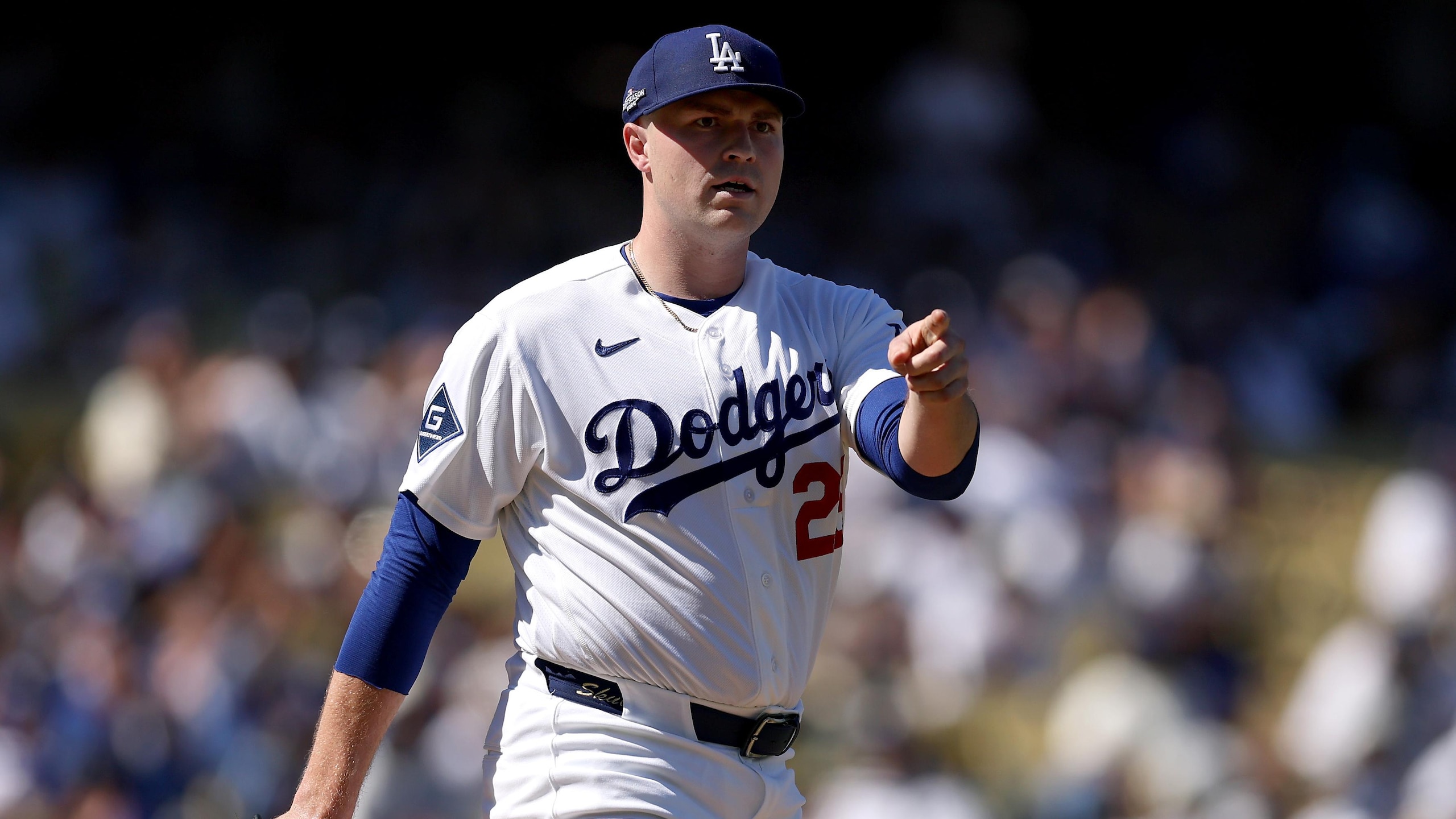 National League Division Series: Atlanta Braves v Los Angeles Dodgers - Game One