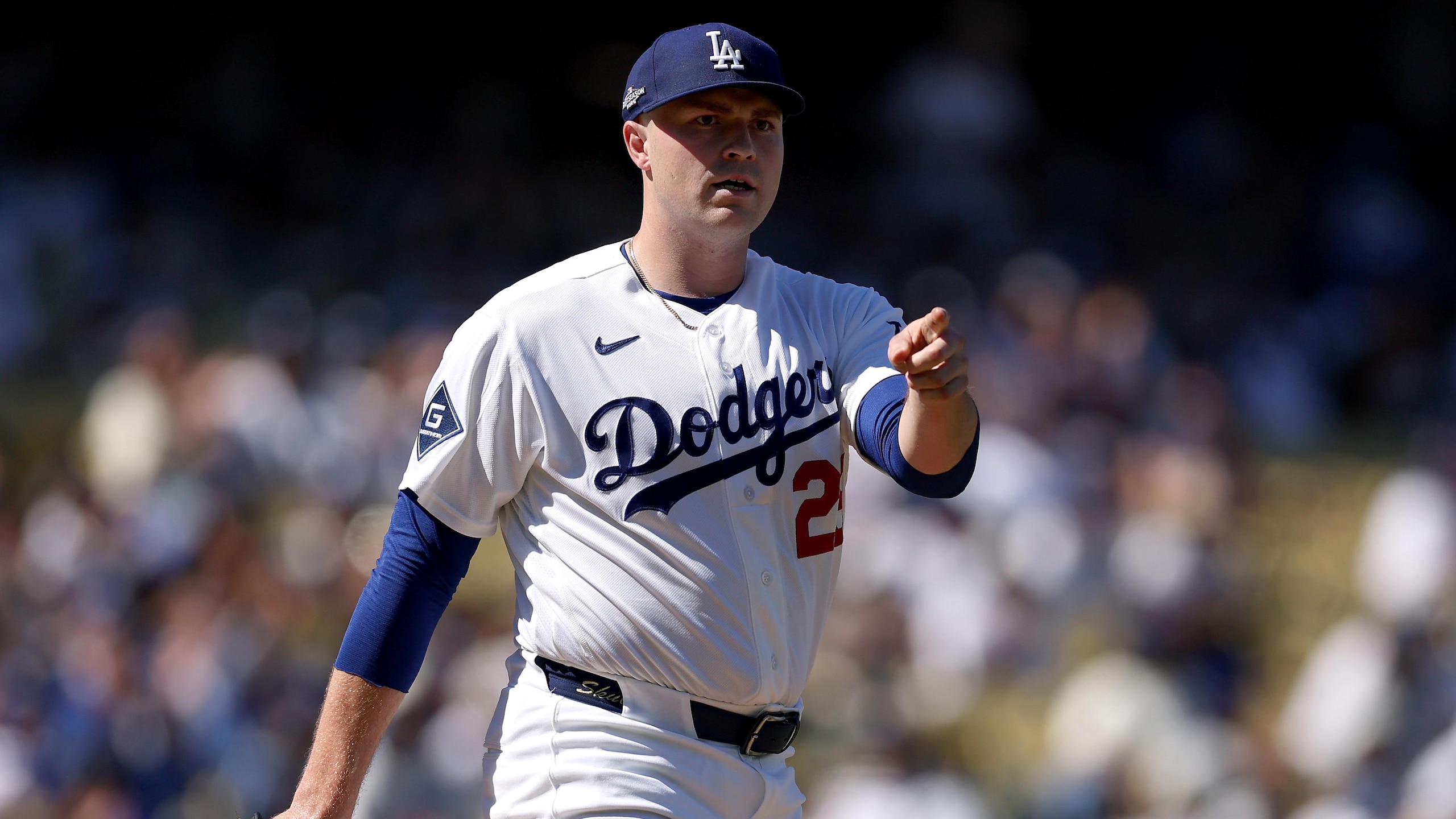 National League Division Series: Atlanta Braves v Los Angeles Dodgers - Game One