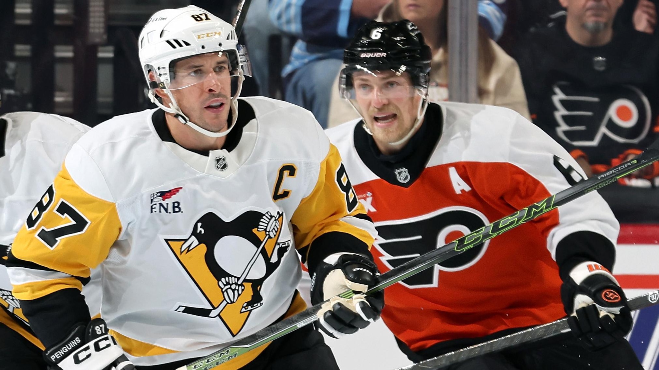 Pittsburgh Penguins v Philadelphia Flyers