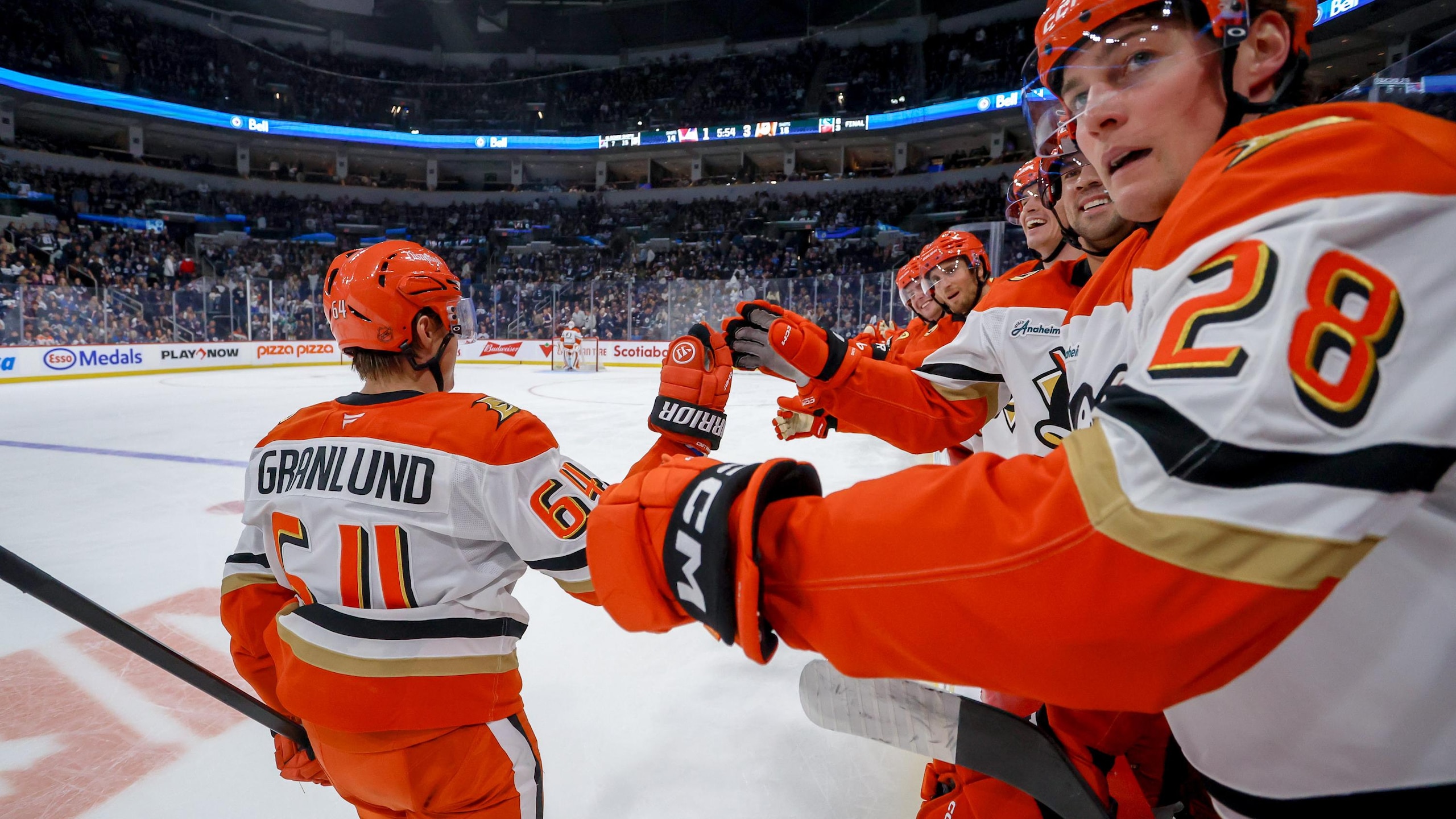 Anaheim Ducks v Winnipeg Jets