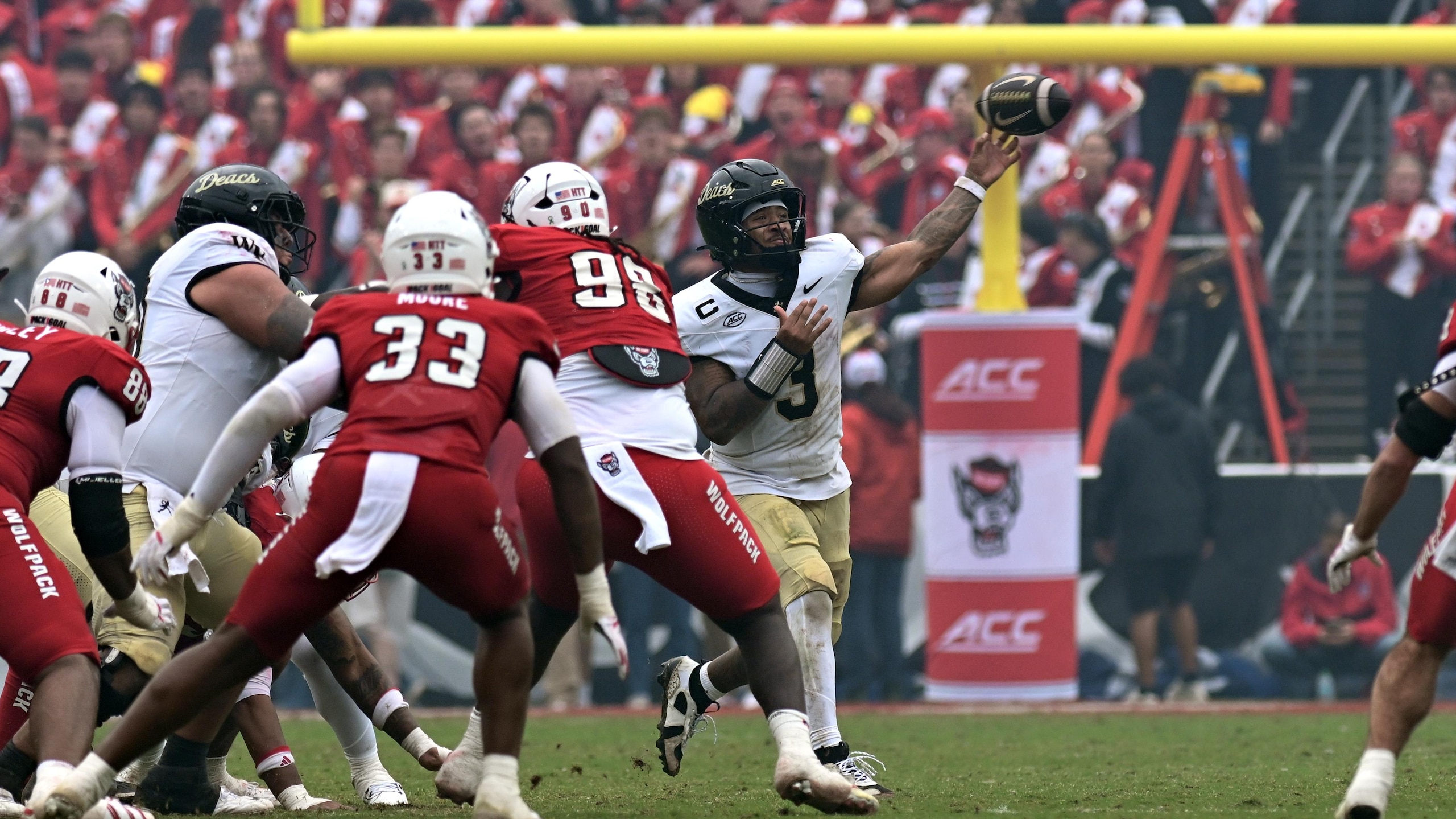 COLLEGE FOOTBALL: OCT 10 Wake Forest at NC State