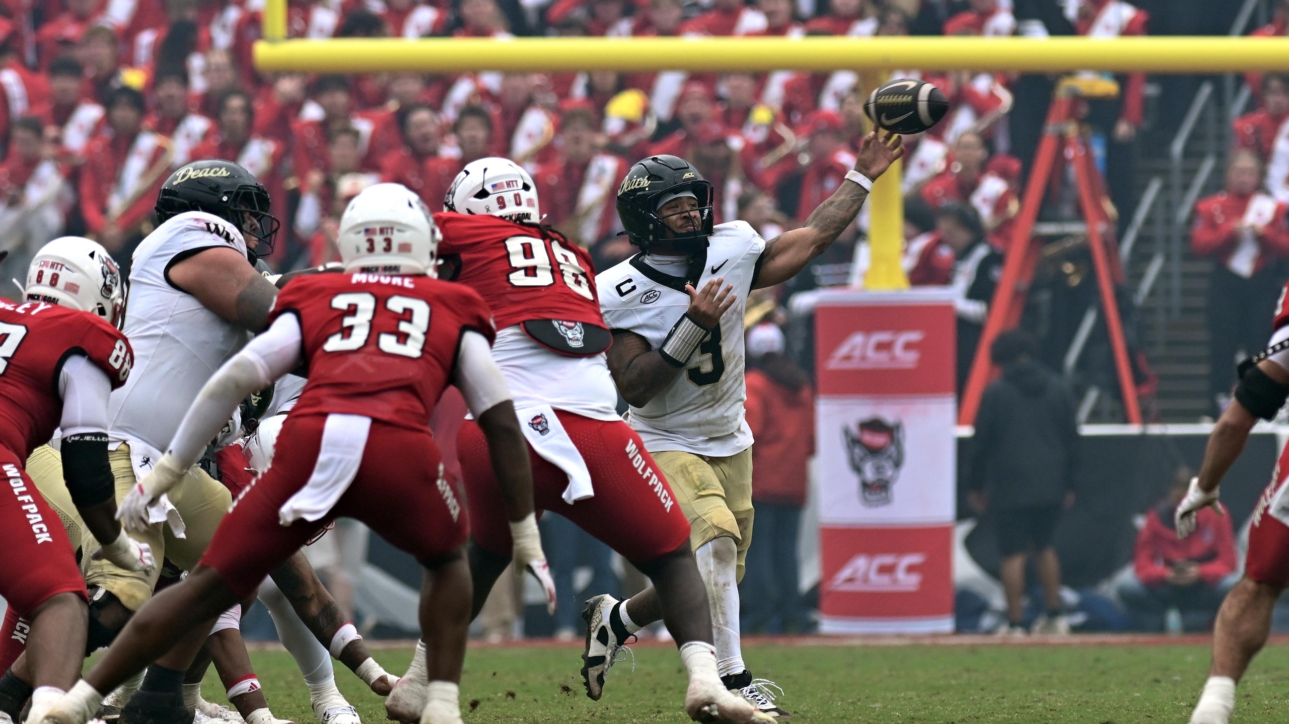 COLLEGE FOOTBALL: OCT 10 Wake Forest at NC State