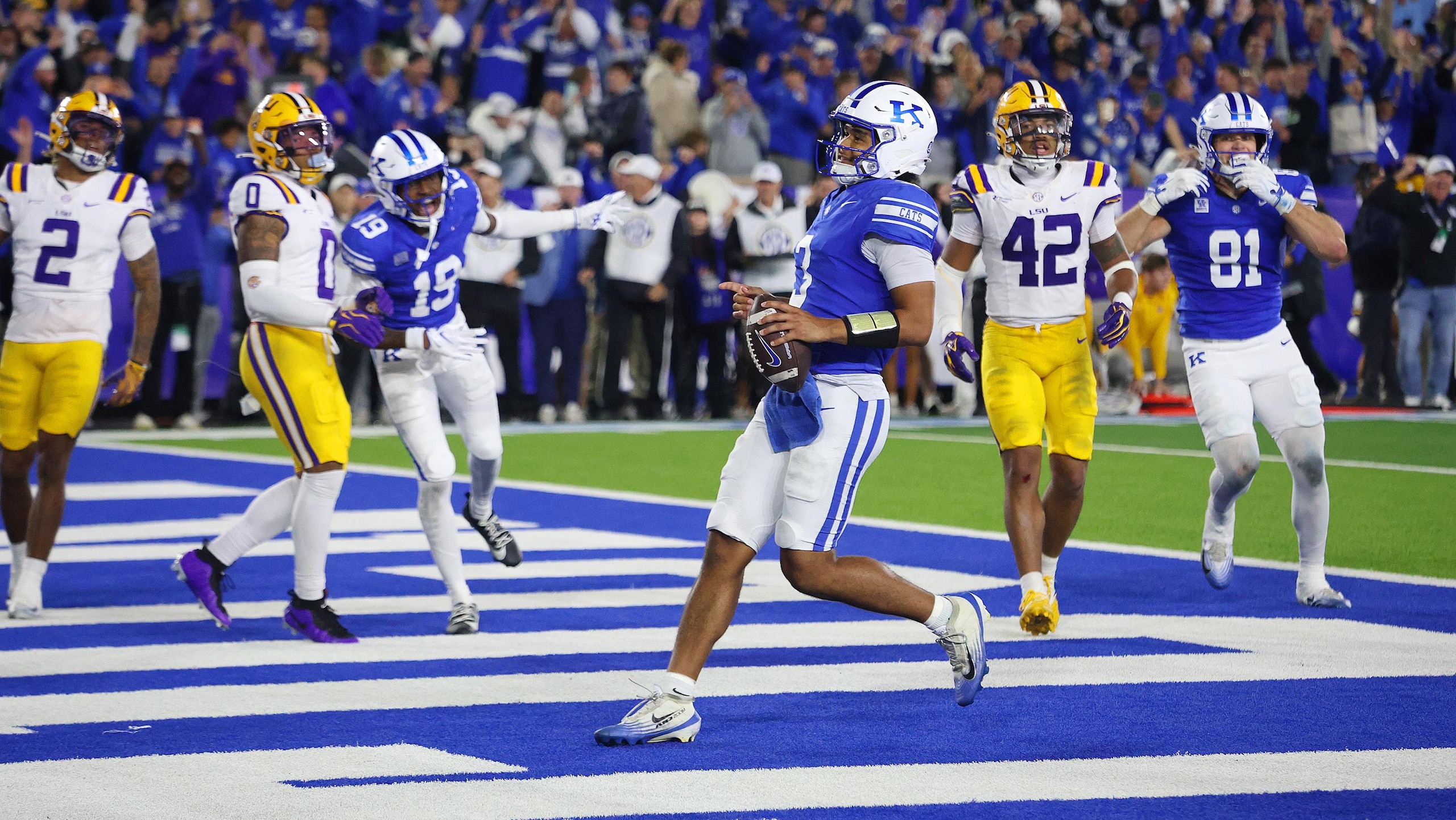 COLLEGE FOOTBALL: OCT 10 LSU at Kentucky