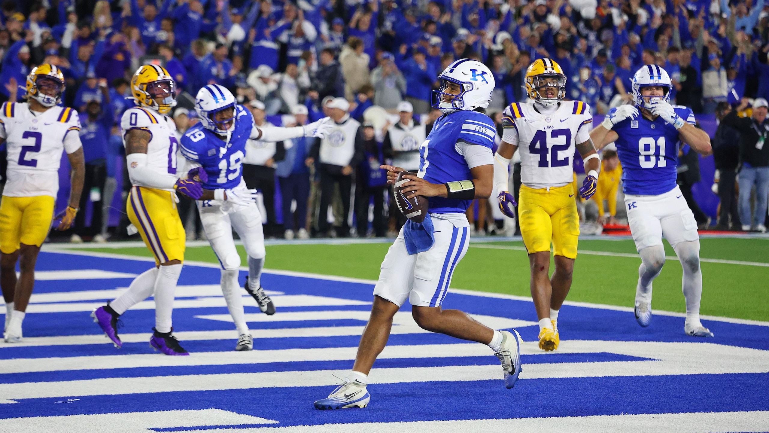 COLLEGE FOOTBALL: OCT 10 LSU at Kentucky