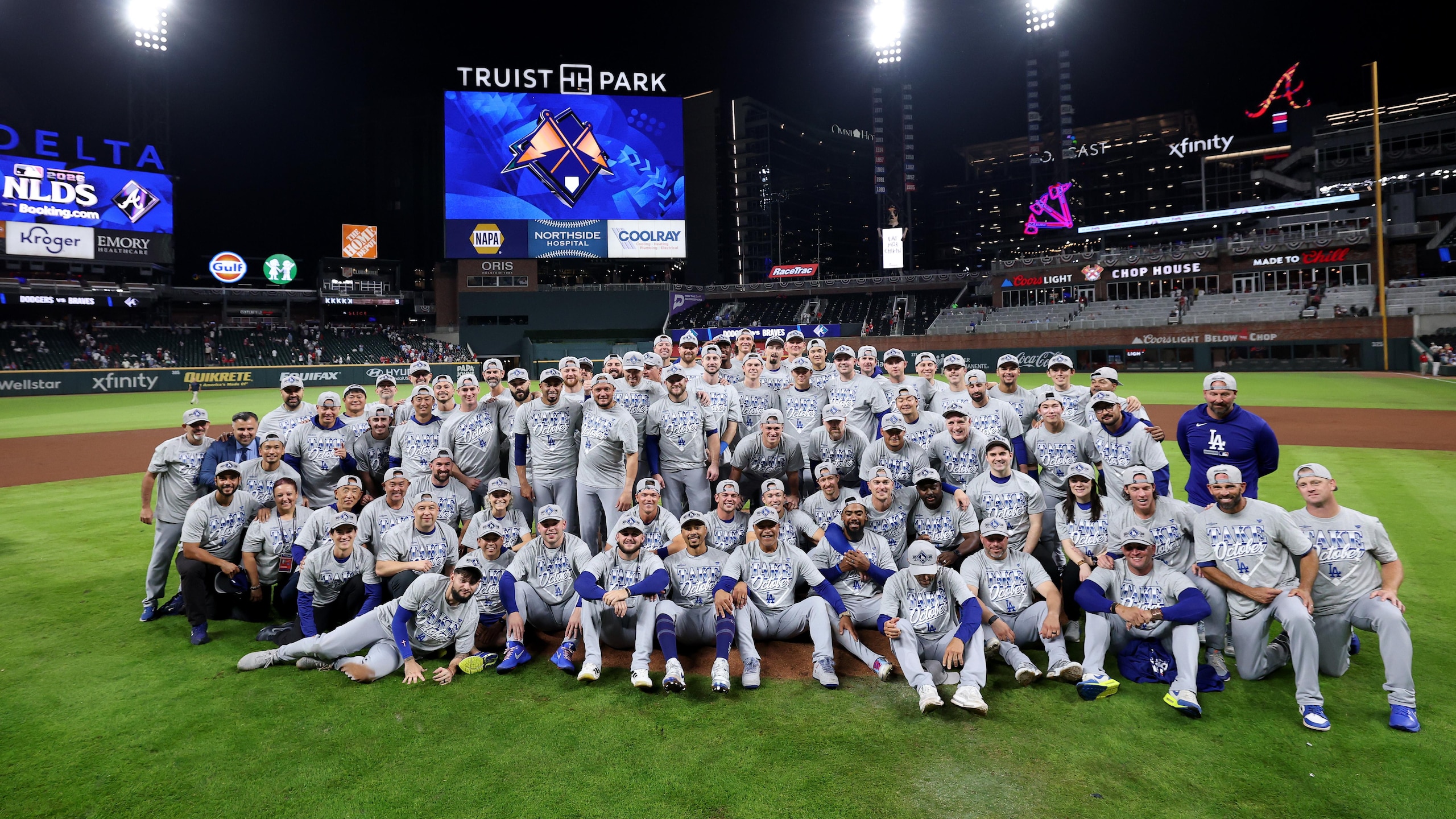 National League Division Series: Los Angeles Dodgers v Atlanta Braves - Game Four