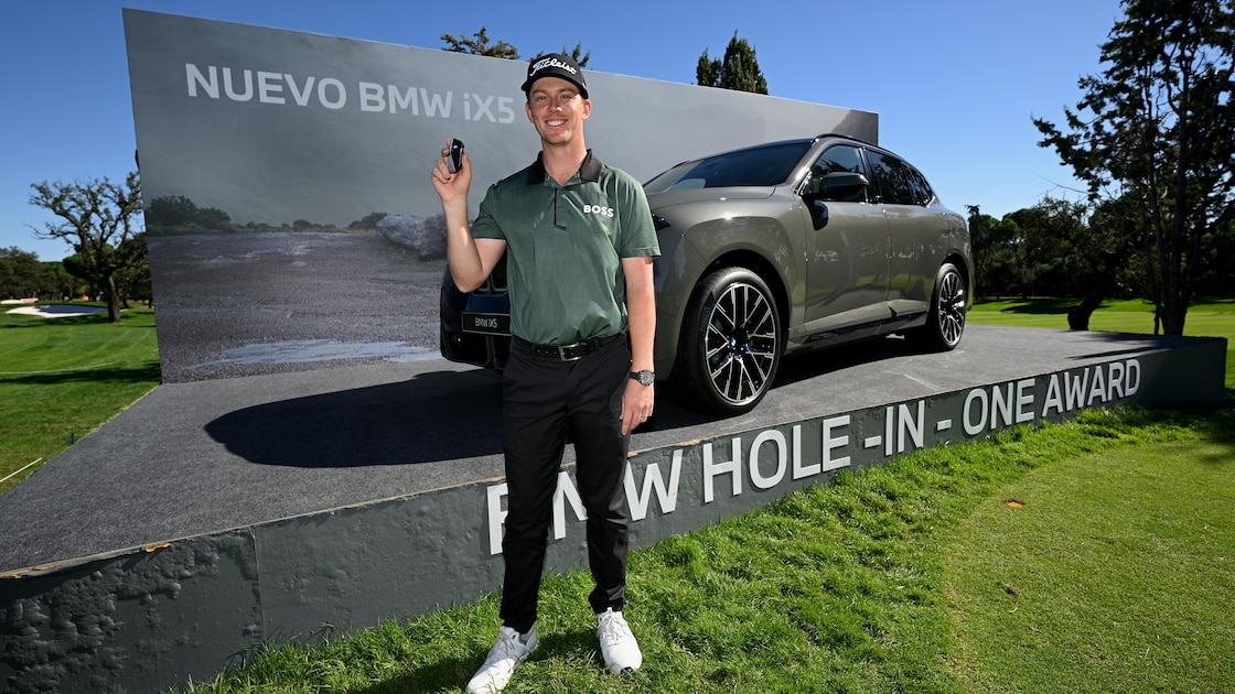 Daniel Hillier Wins BMW iX5 SUV With Hole-in-One at Open de España
