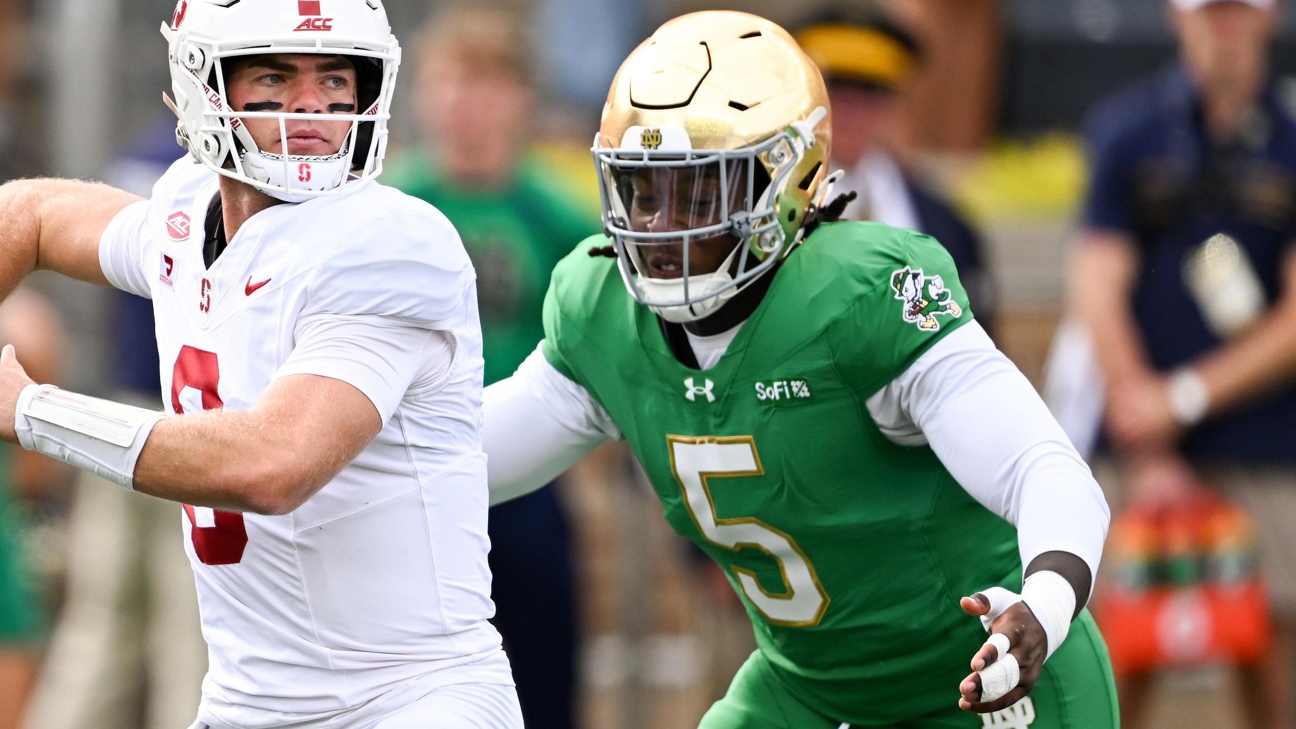 COLLEGE FOOTBALL: OCT 10 Stanford at Notre Dame