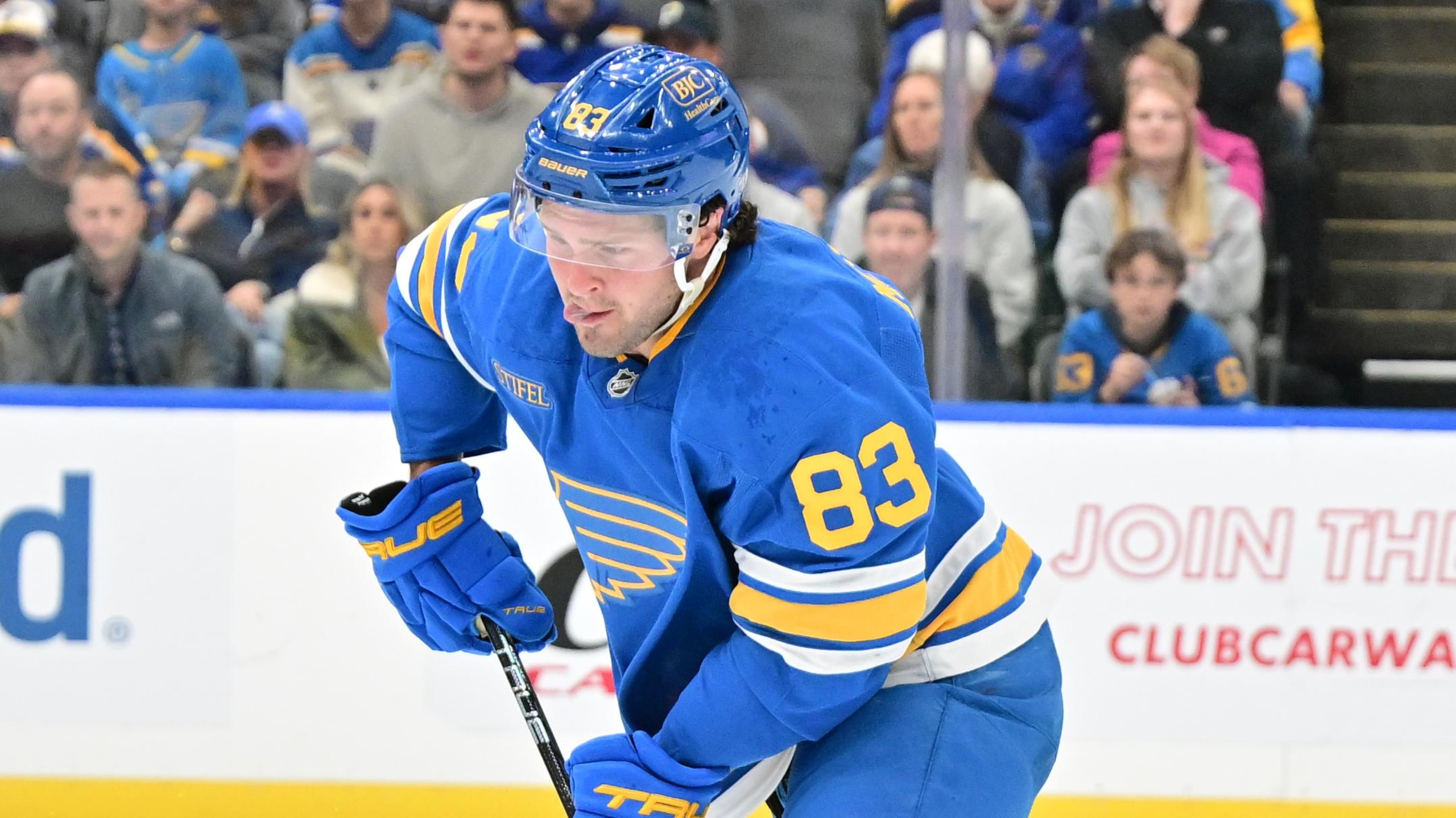 NHL: OCT 10 Blue Jackets at Blues NHL: OCT 10 Blue Jackets at Blues
