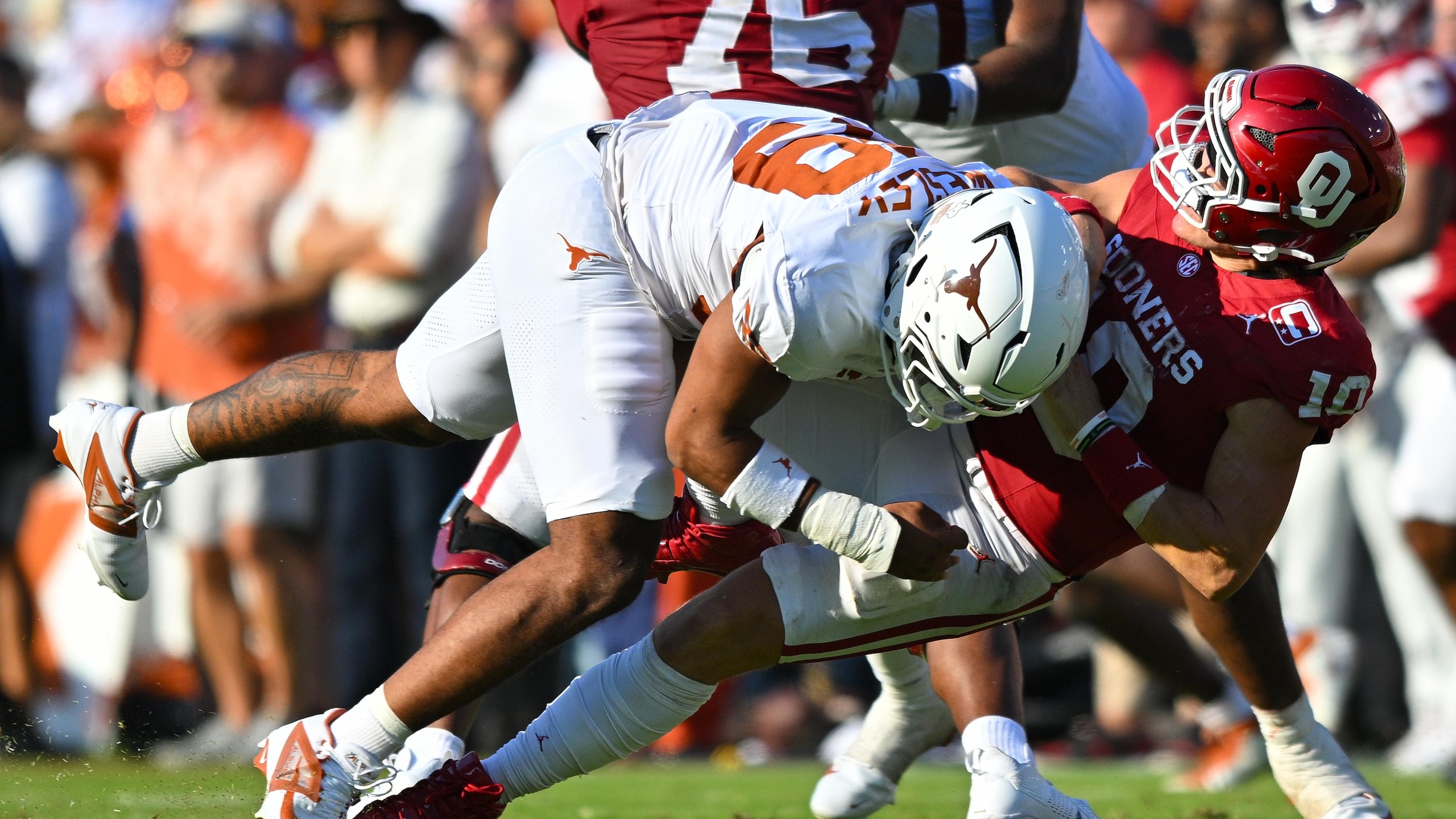 COLLEGE FOOTBALL: OCT 10 Texas vs Oklahoma