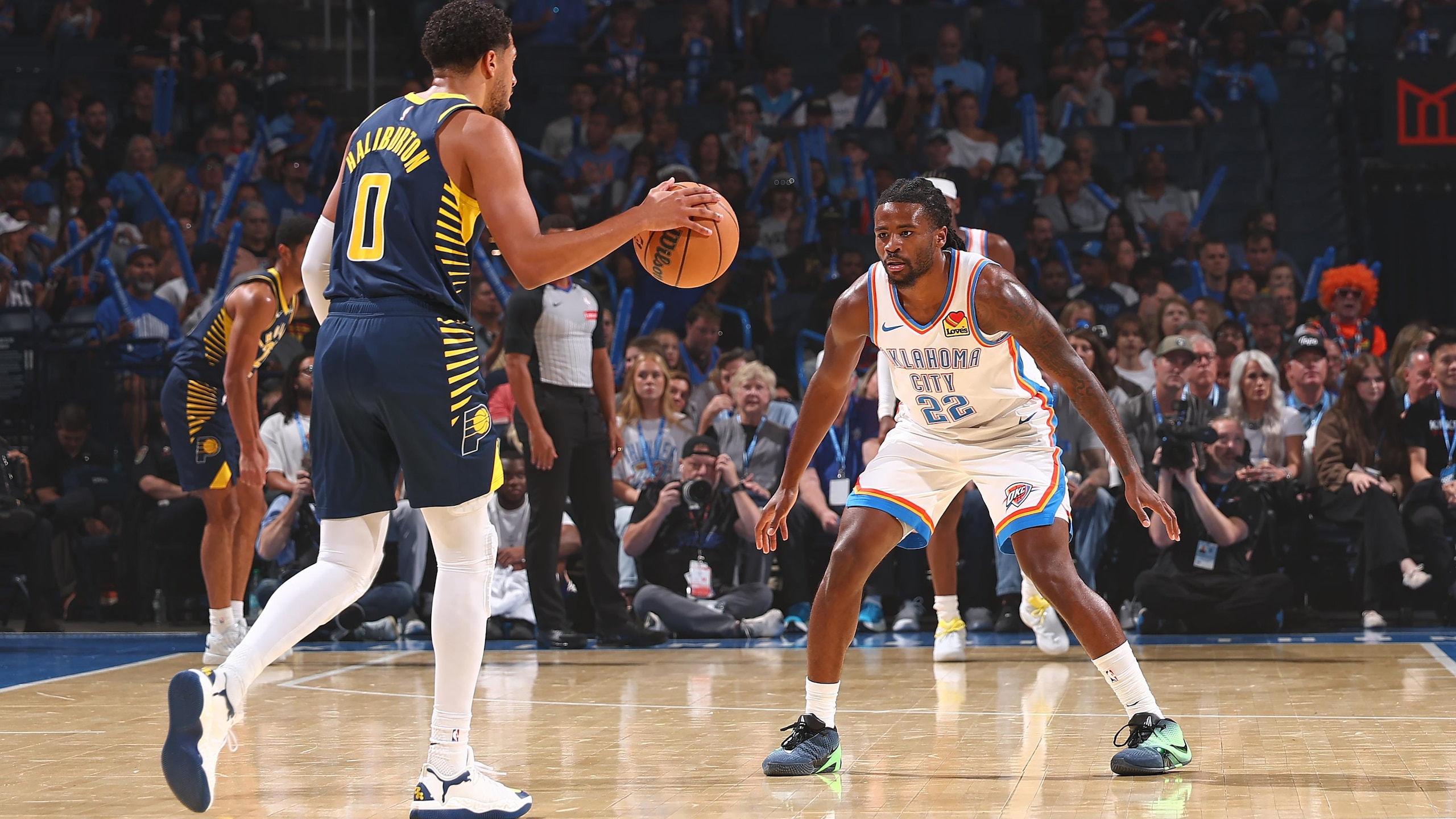 Indiana Pacers v Oklahoma City Thunder Indiana Pacers v Oklahoma City Thunder