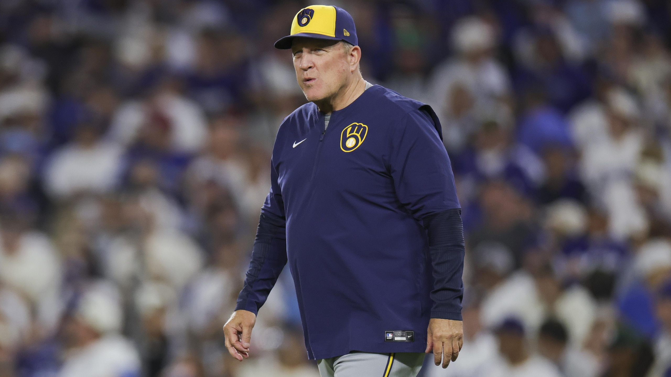 Championship Series - Milwaukee Brewers v Los Angeles Dodgers - Game 3