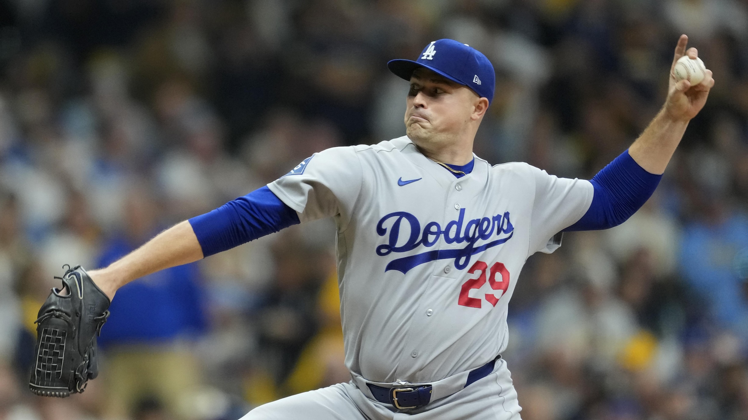 National League Championship Series: Los Angeles Dodgers v Milwaukee Brewers - Game One