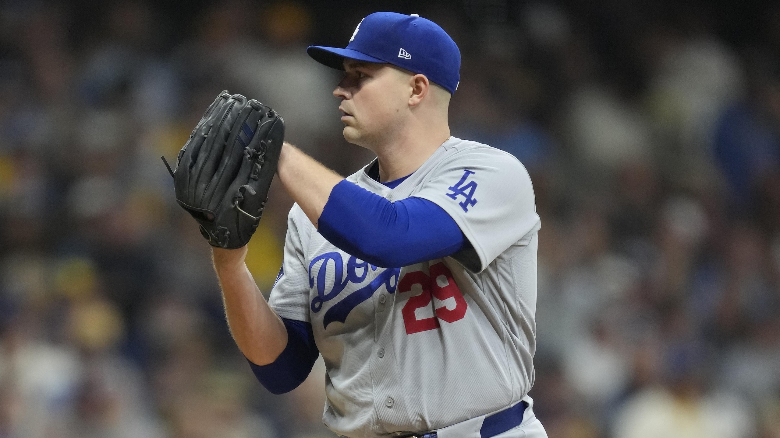 National League Championship Series: Los Angeles Dodgers v Milwaukee Brewers - Game One