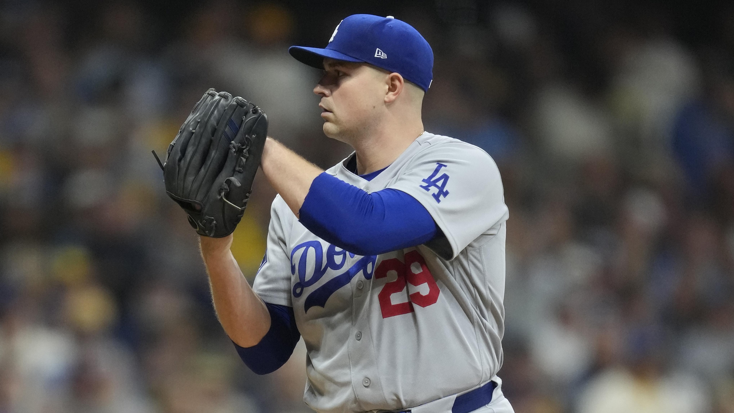 National League Championship Series: Los Angeles Dodgers v Milwaukee Brewers - Game One