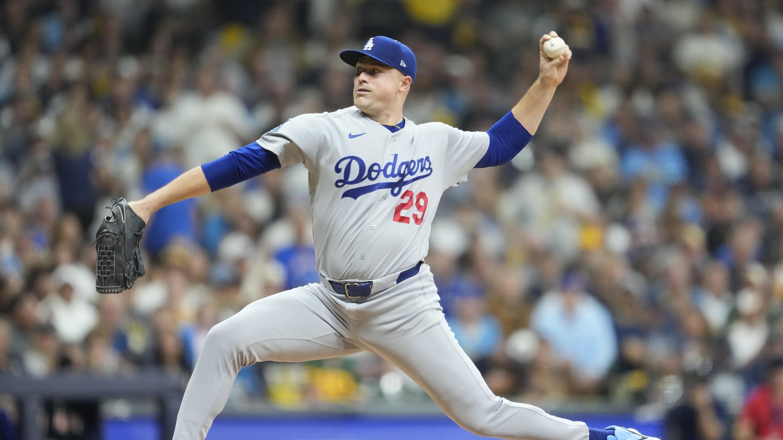 National League Championship Series: Los Angeles Dodgers v Milwaukee Brewers - Game One