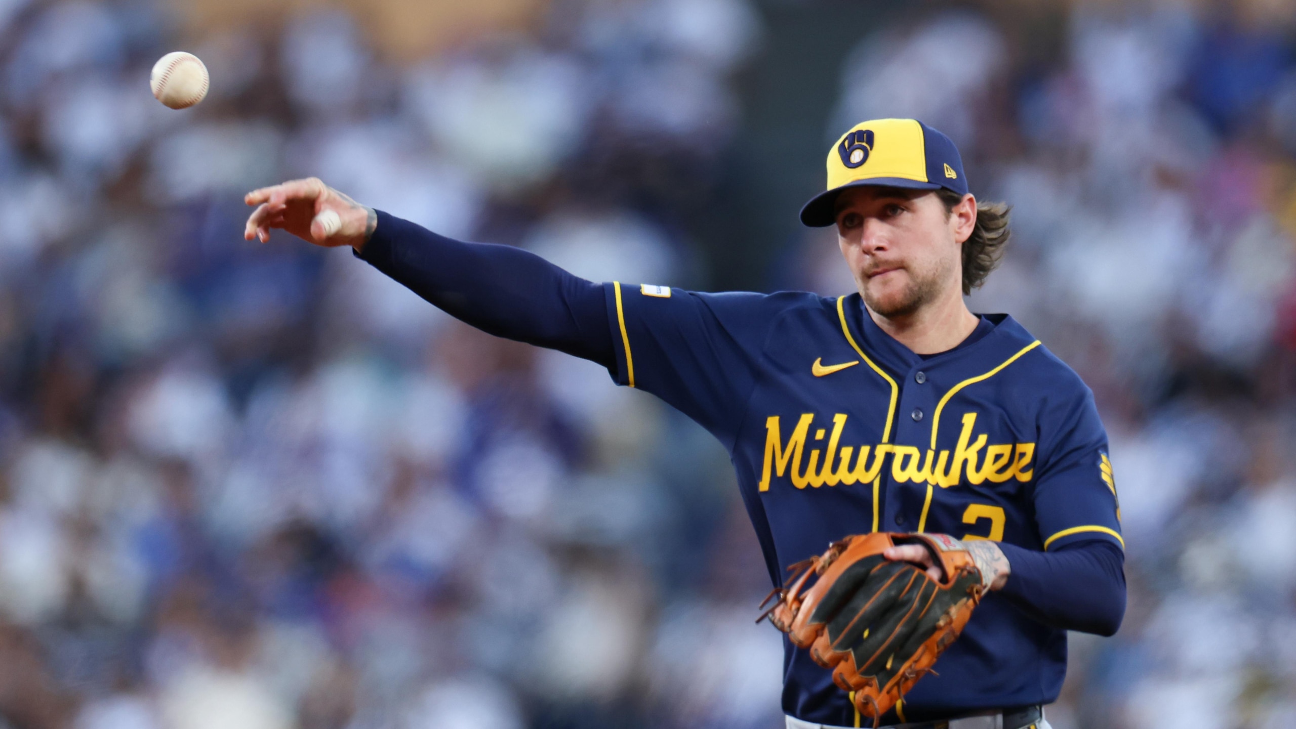 Championship Series - Milwaukee Brewers v Los Angeles Dodgers - Game 4 Championship Series - Milwaukee Brewers v Los Angeles Dodgers - Game 4