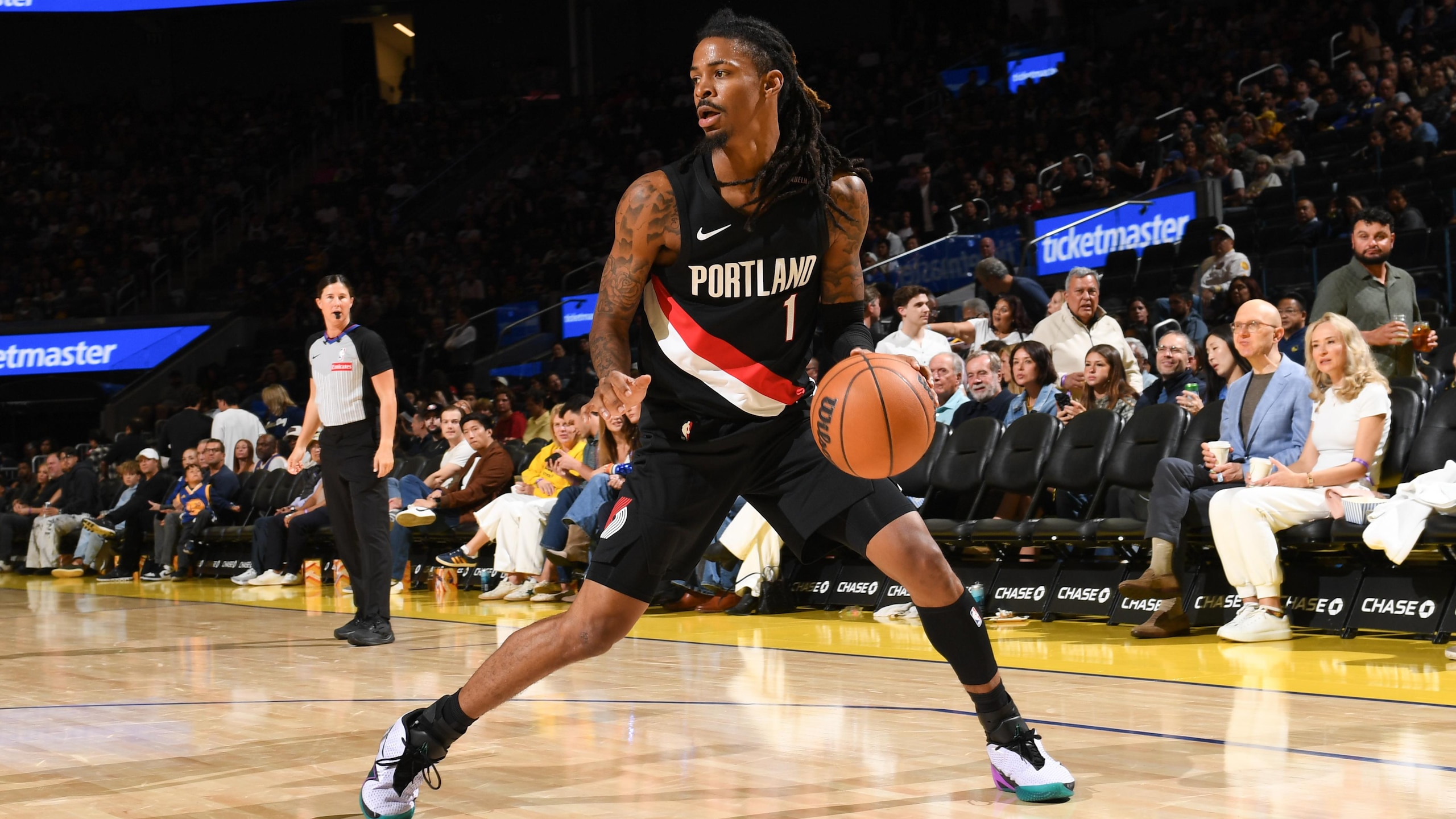 Portland Trail Blazers v Golden State Warriors