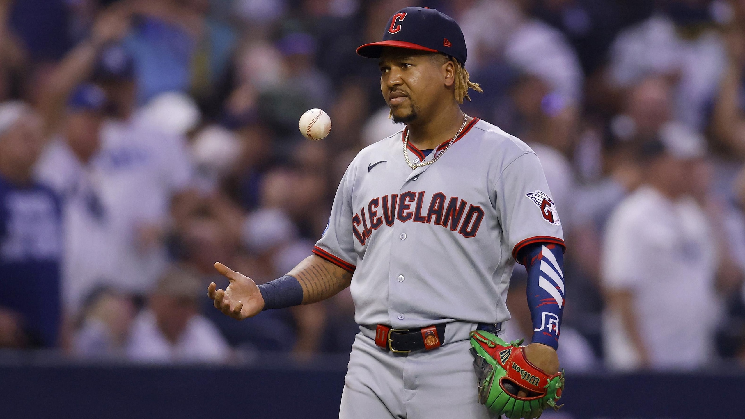 American League Championship Series: Cleveland Guardians v Tampa Bay Rays - Game Two