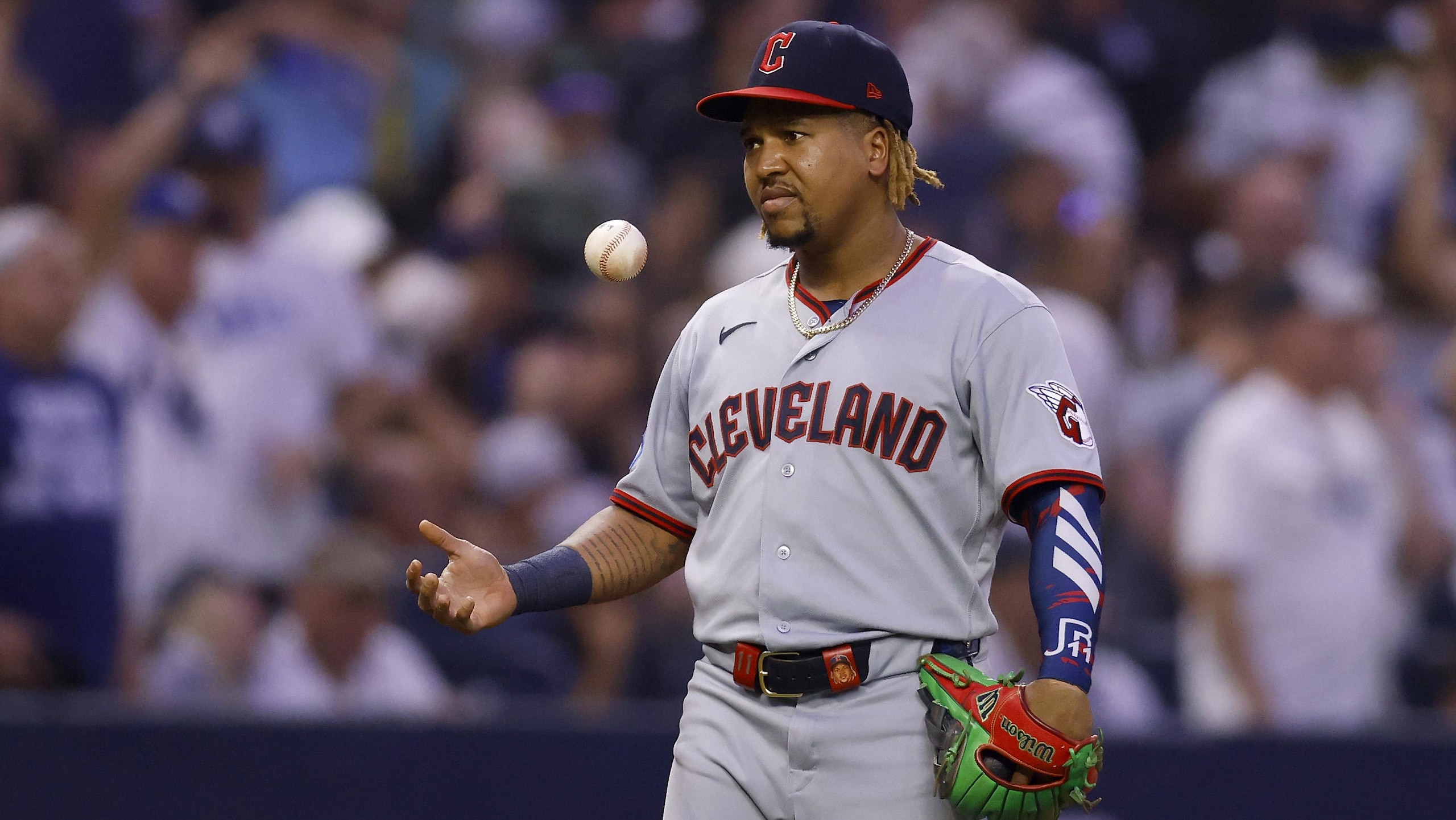 American League Championship Series: Cleveland Guardians v Tampa Bay Rays - Game Two