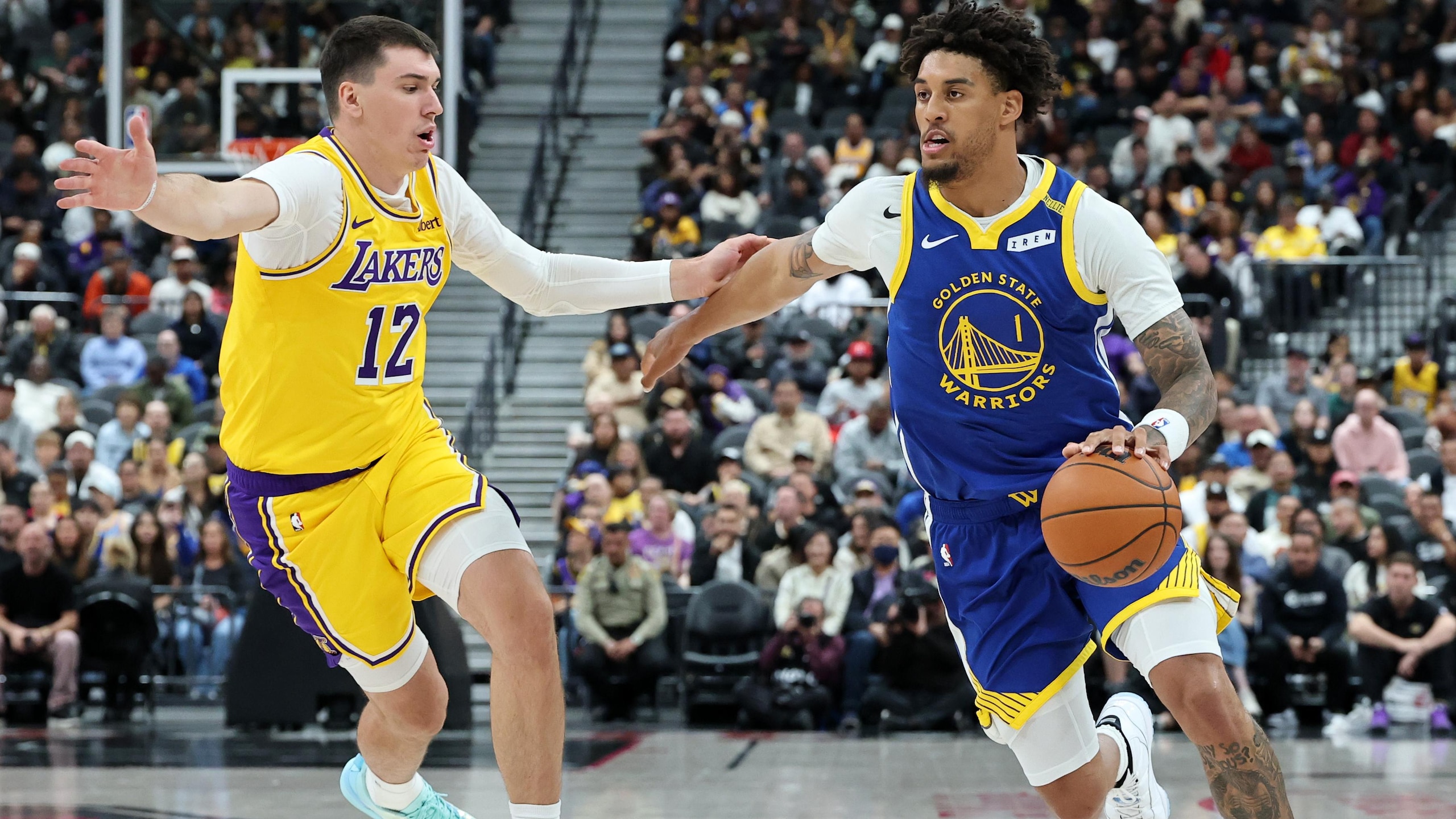 Golden State Warriors v Los Angeles Lakers