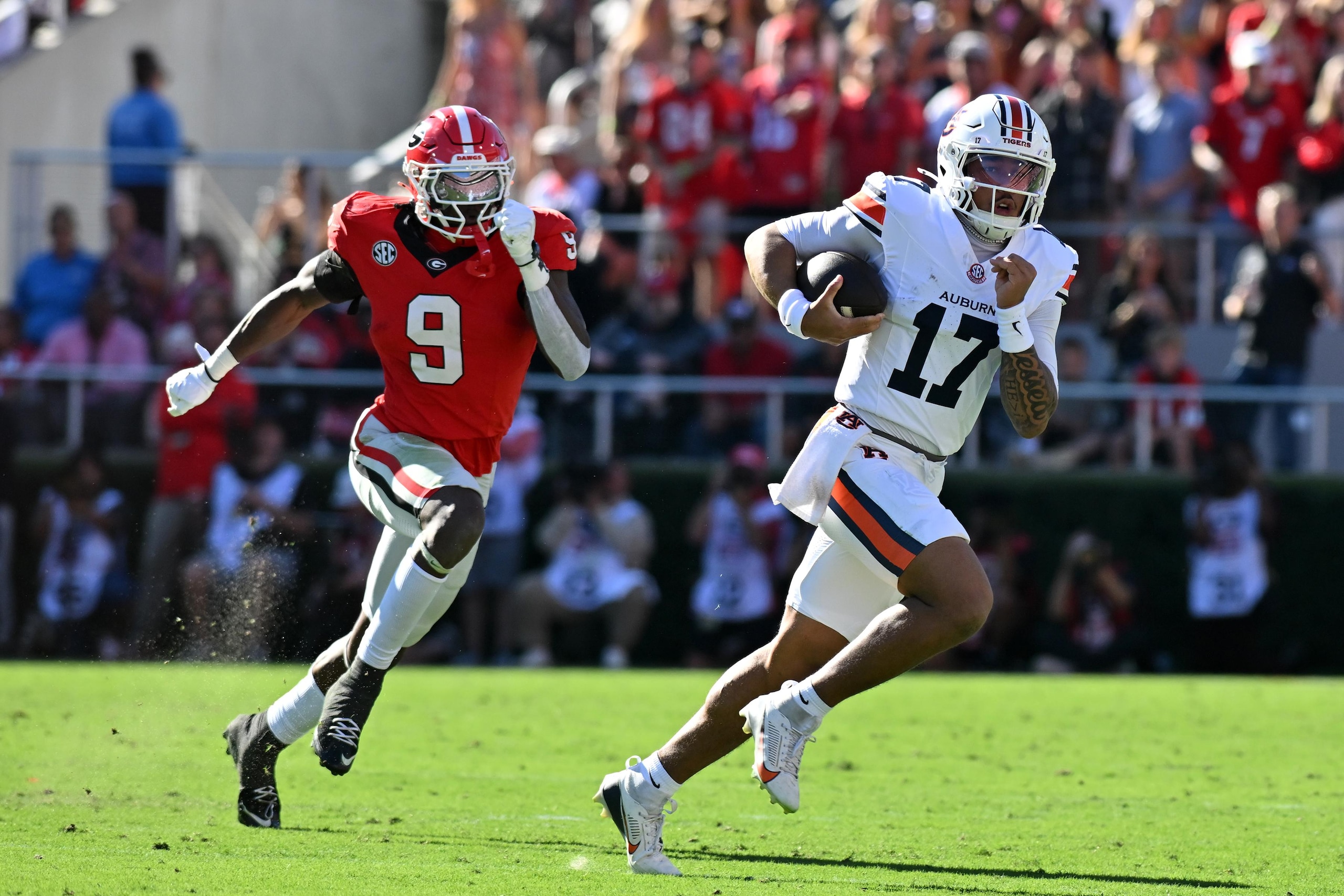 COLLEGE FOOTBALL: OCT 17 Auburn at Georgia