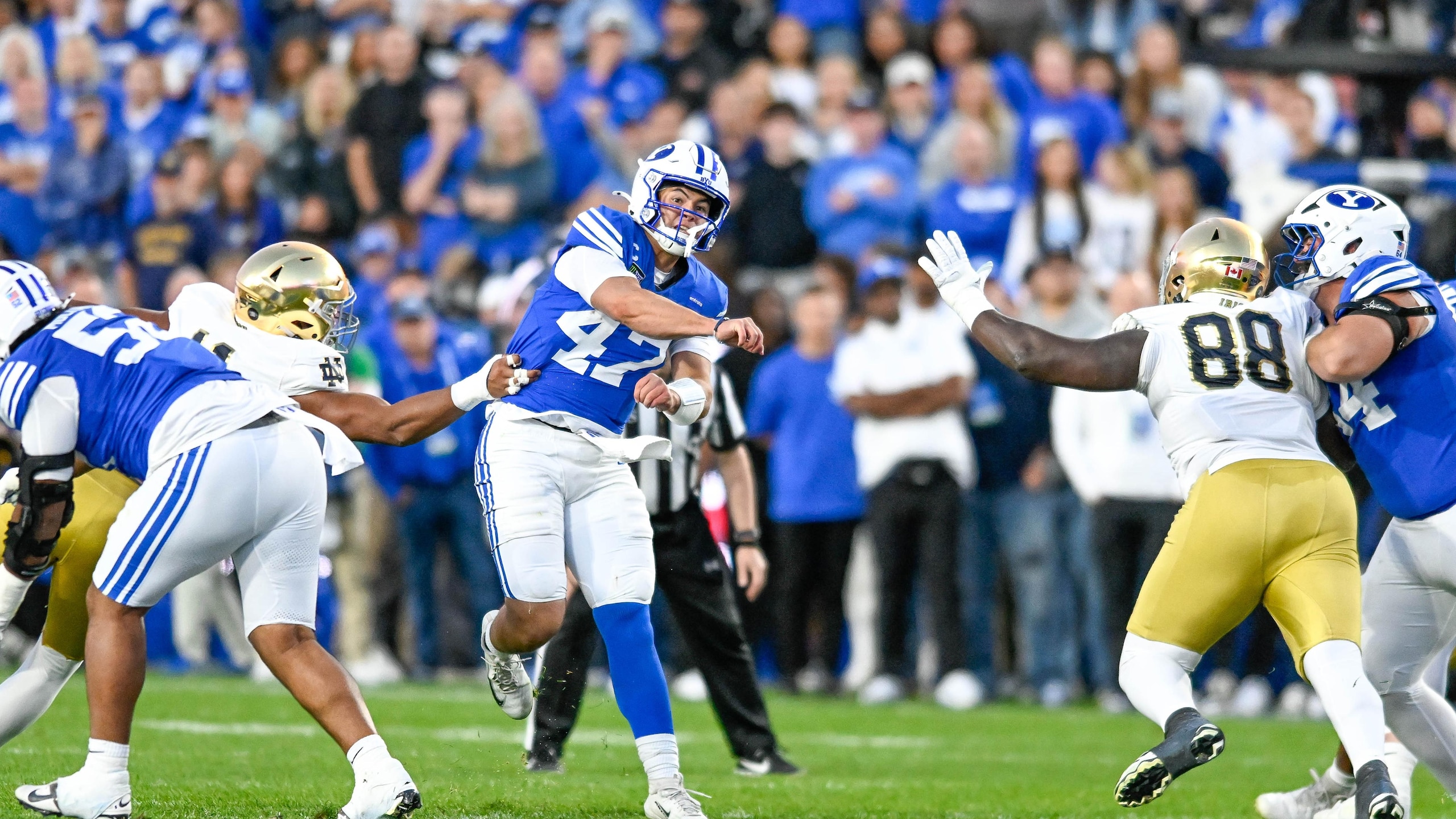 COLLEGE FOOTBALL: OCT 17 Notre Dame at BYU