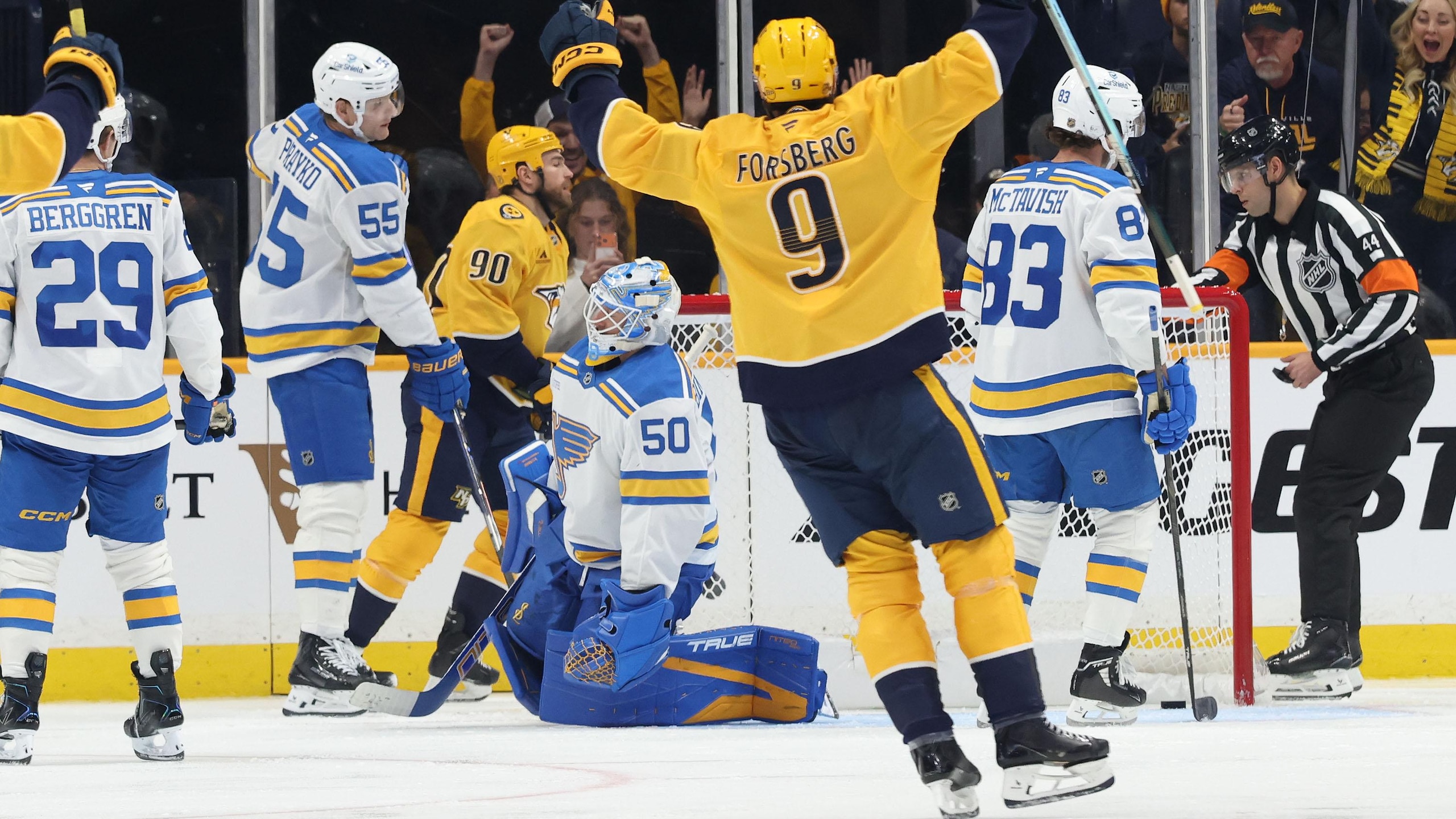 St Louis Blues v Nashville Predators