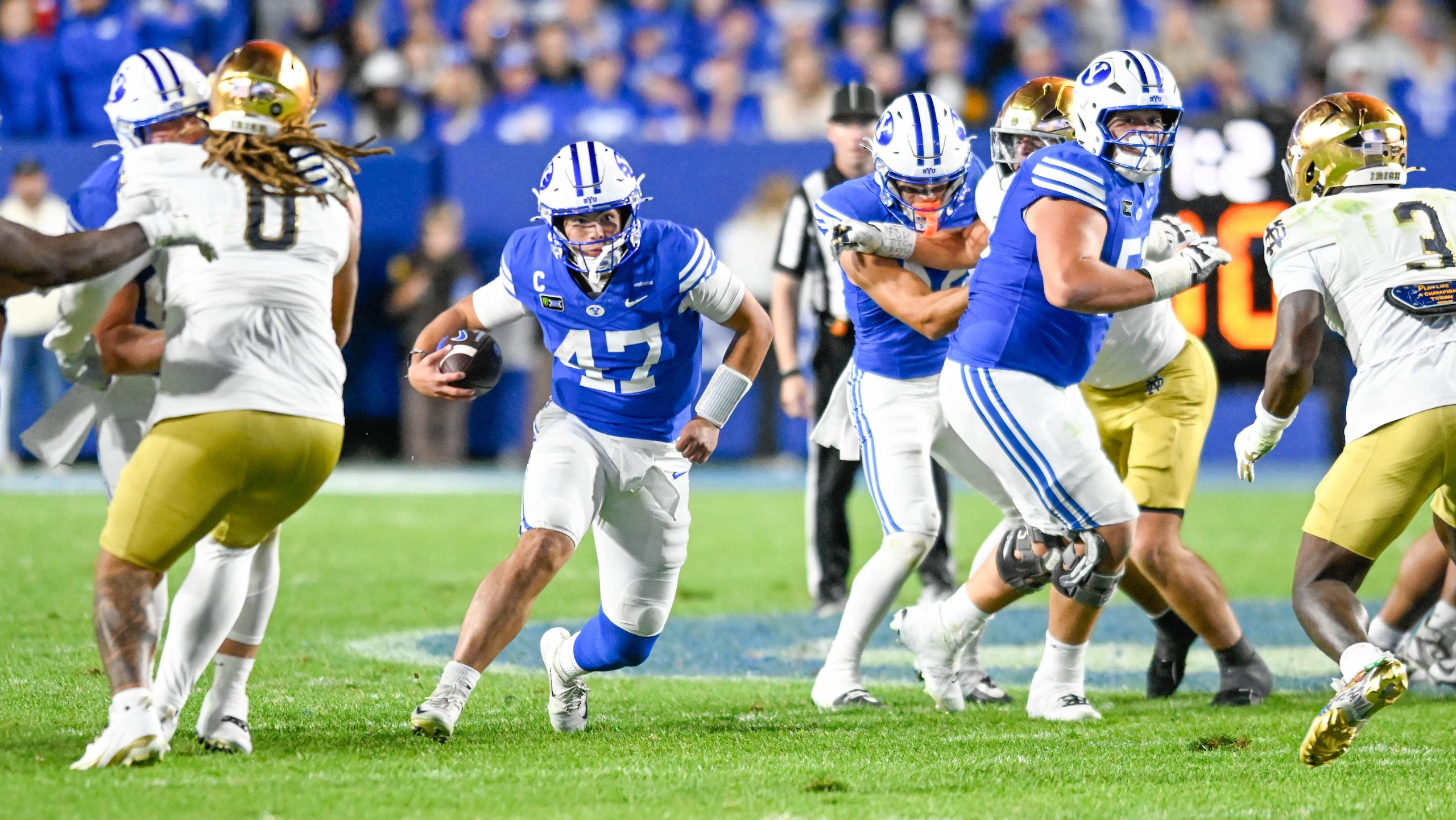 COLLEGE FOOTBALL: OCT 17 Notre Dame at BYU
